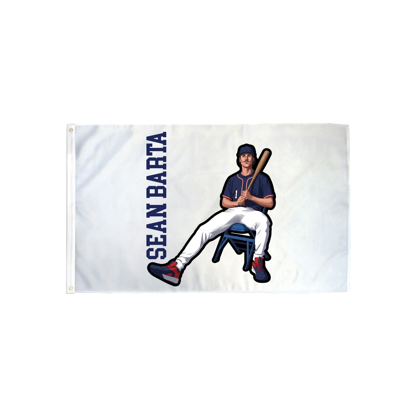 3x5 Flag — Name Vertical in Classic