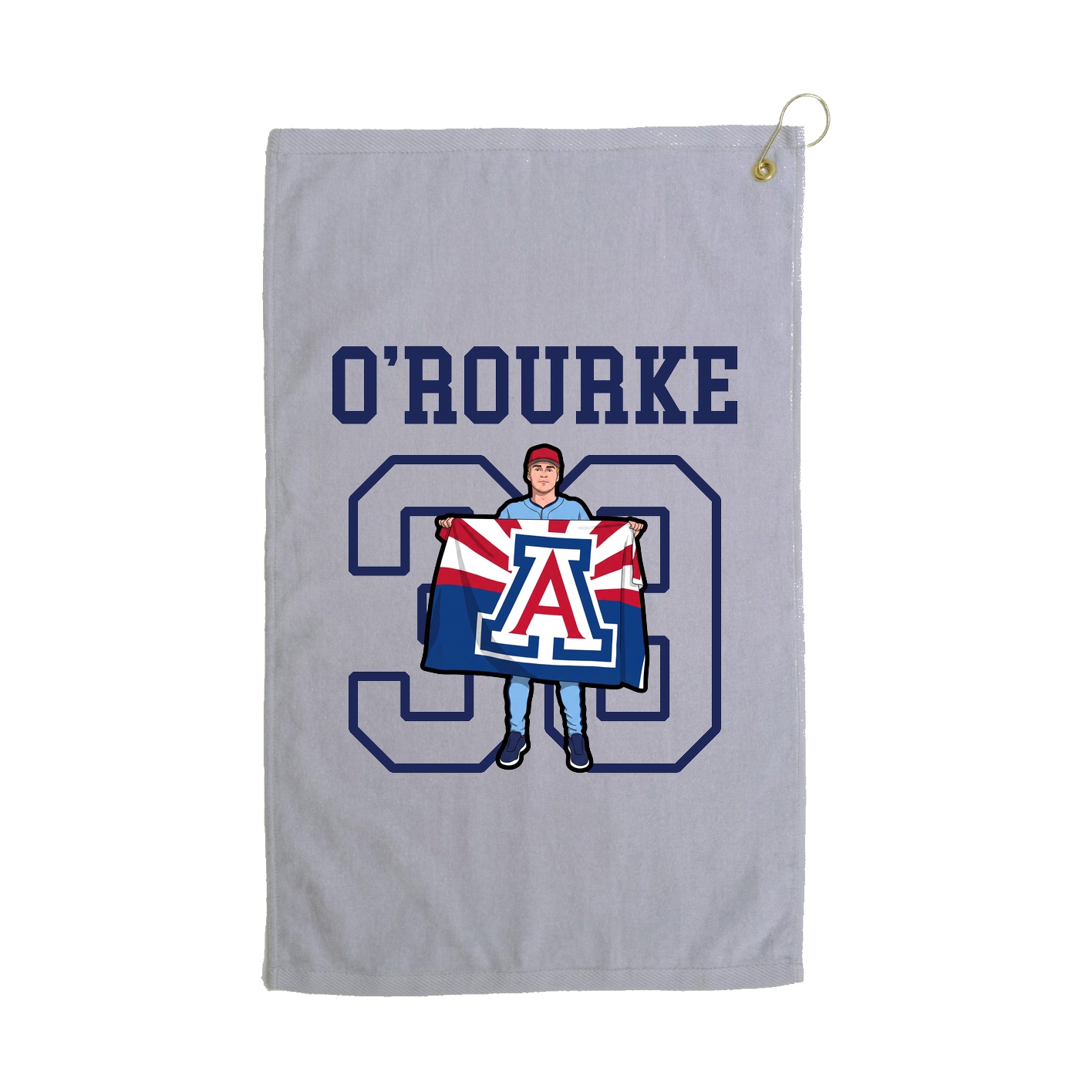 Golf Towel — Shirsey in Grey