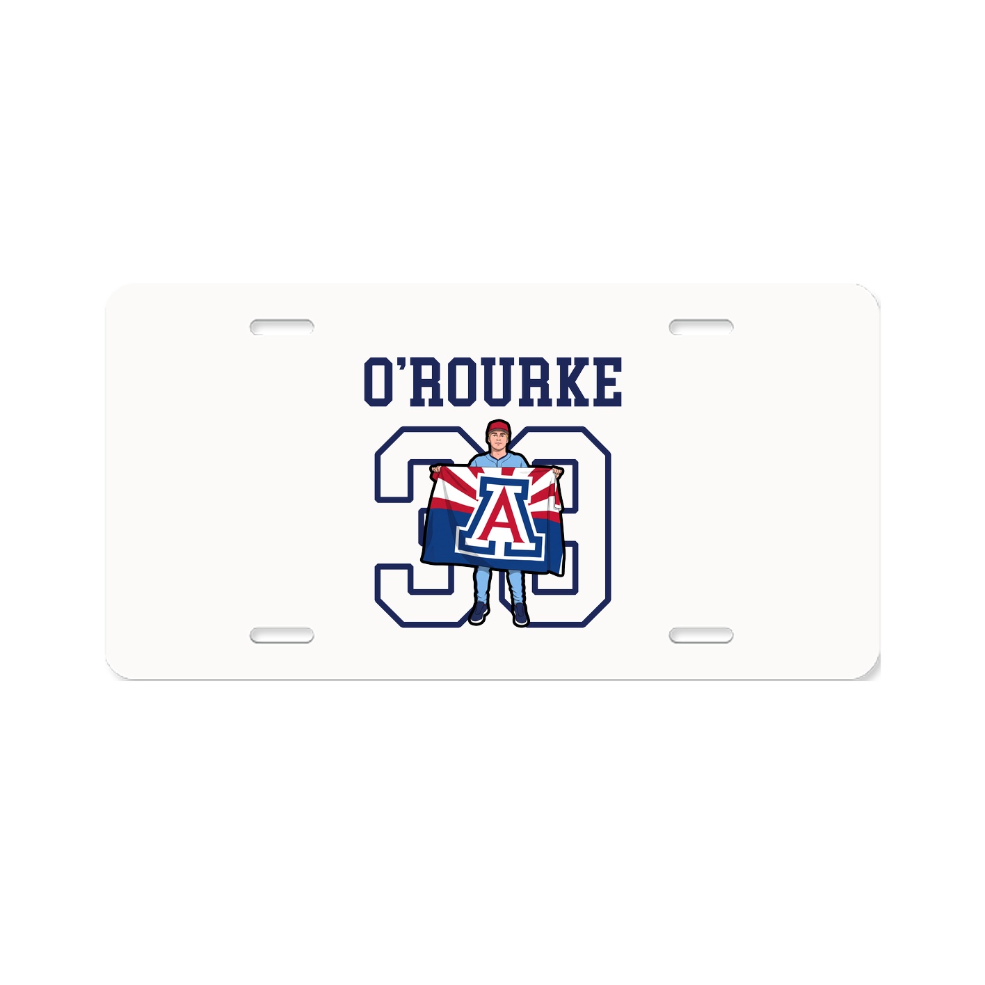 License Plate — Shirsey in Classic