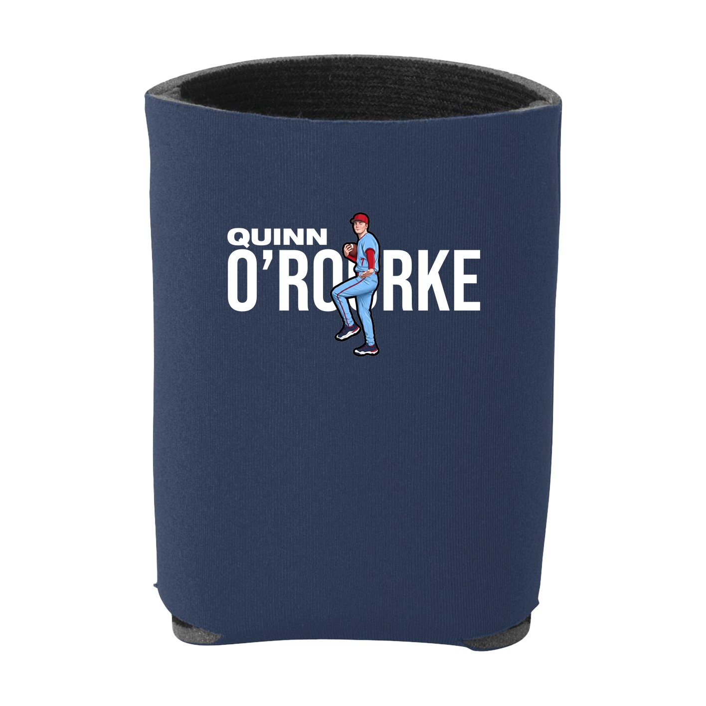 Can Holder — Player Name in Navy