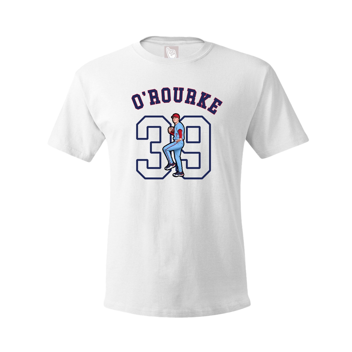 Youth Tee — Shirsey Arch in White