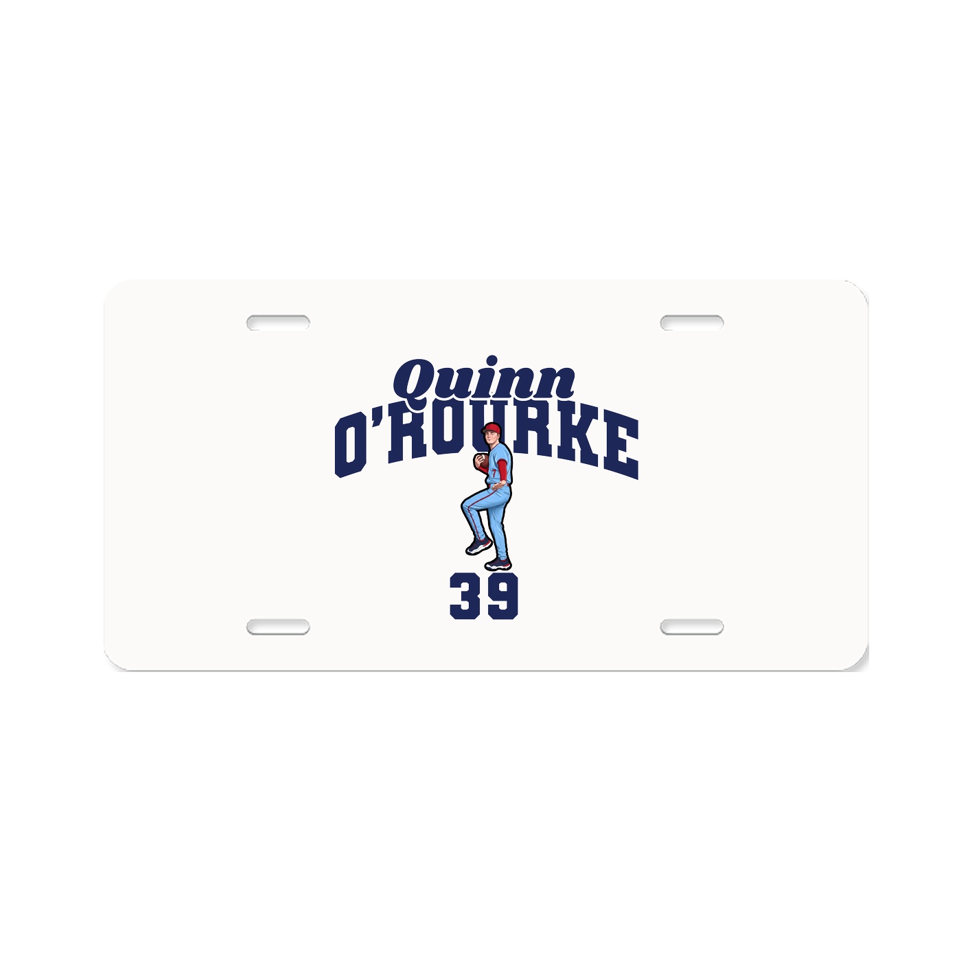 License Plate — Signature Arch in Classic