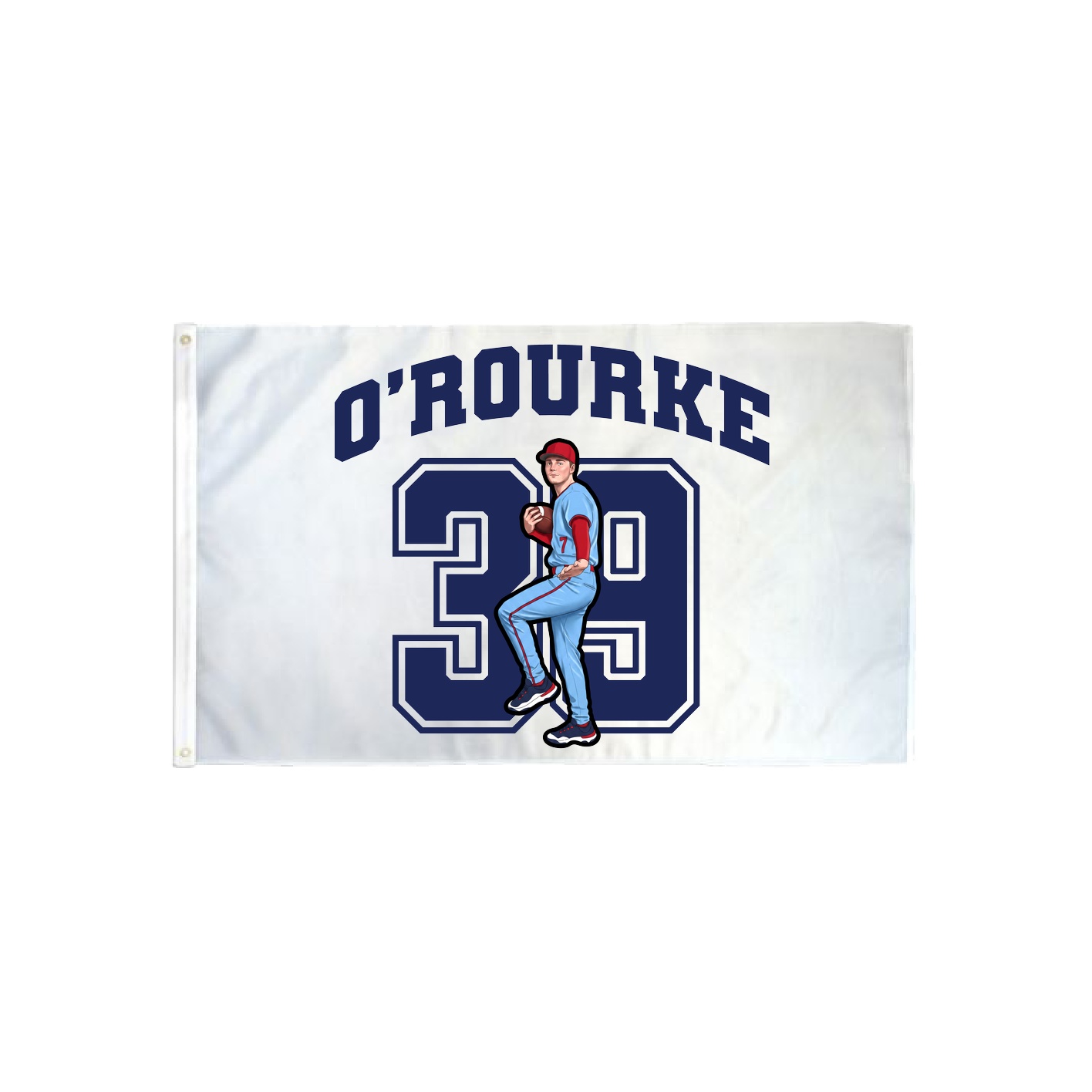 3x5 Flag — Number in Classic