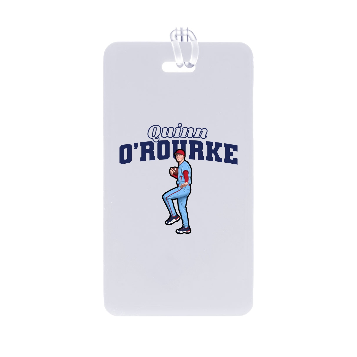Bag Tag — Name Arch in Classic