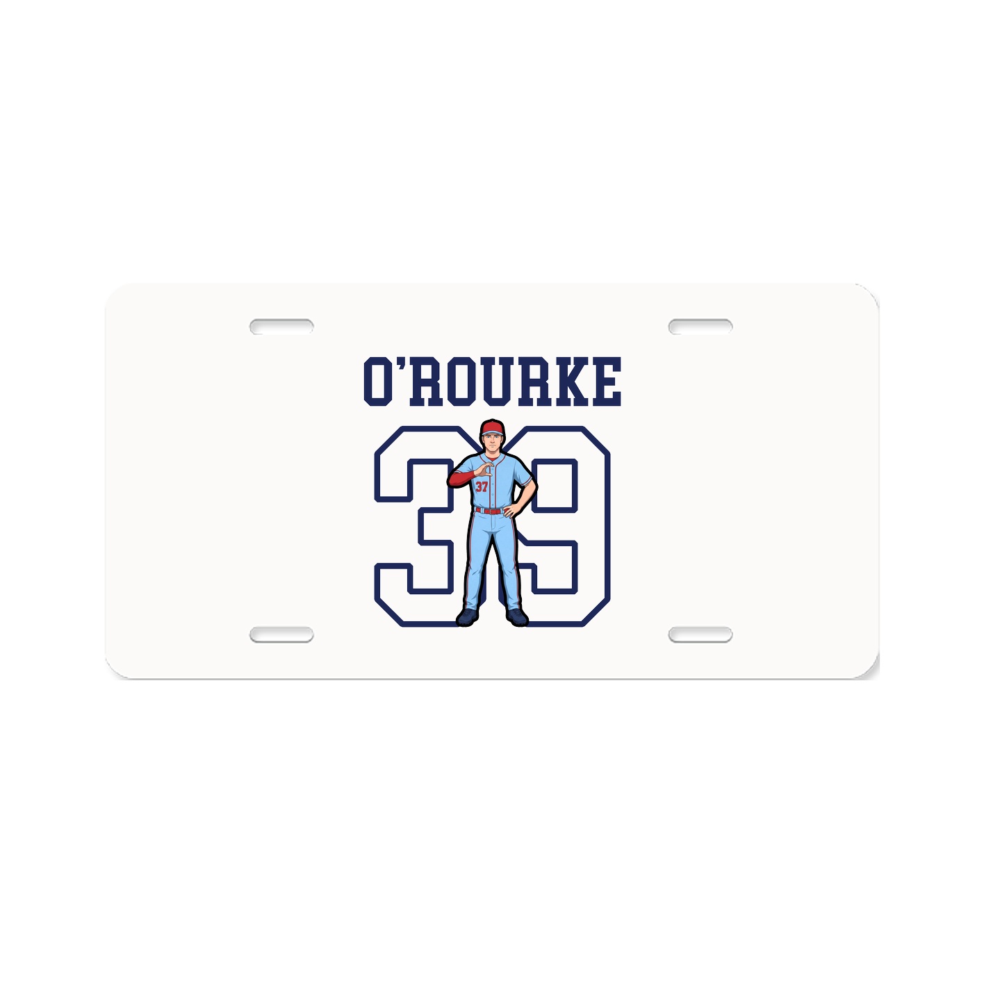 License Plate — Shirsey in Classic