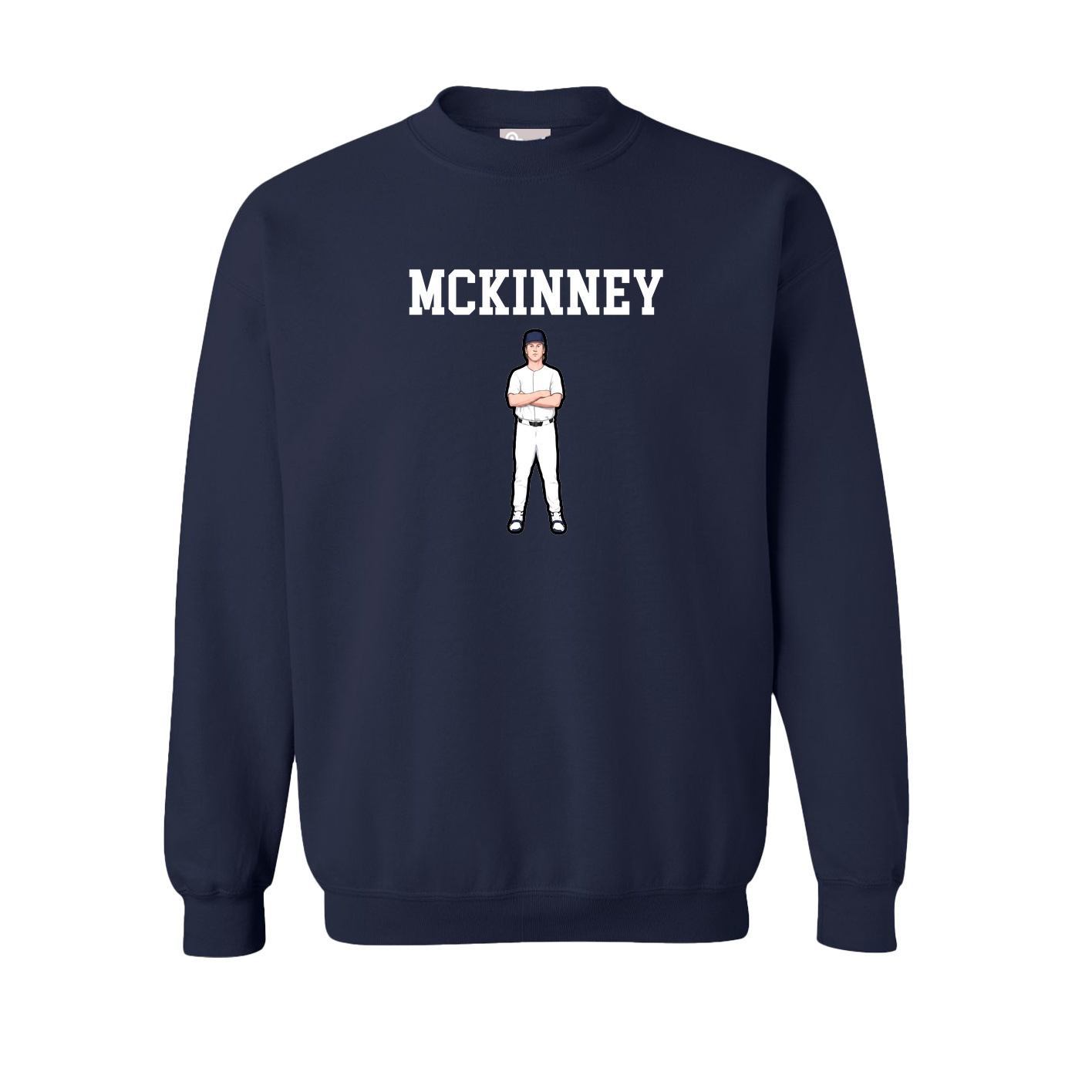 Fleece Crew — Shirsey in Navy