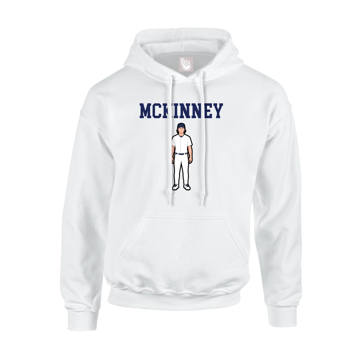 Youth Hoodie — Shirsey in White