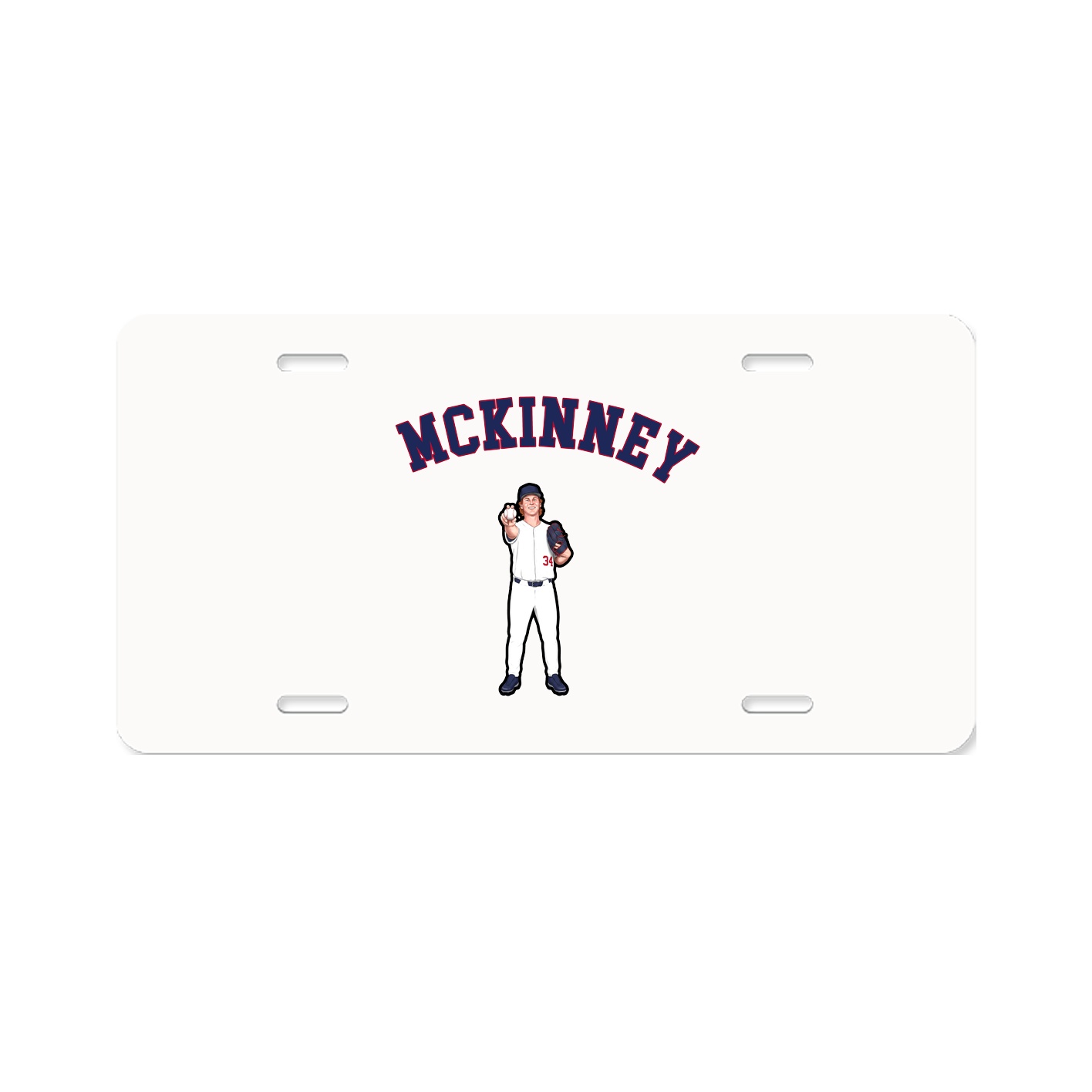 License Plate — Shirsey Arch in Classic