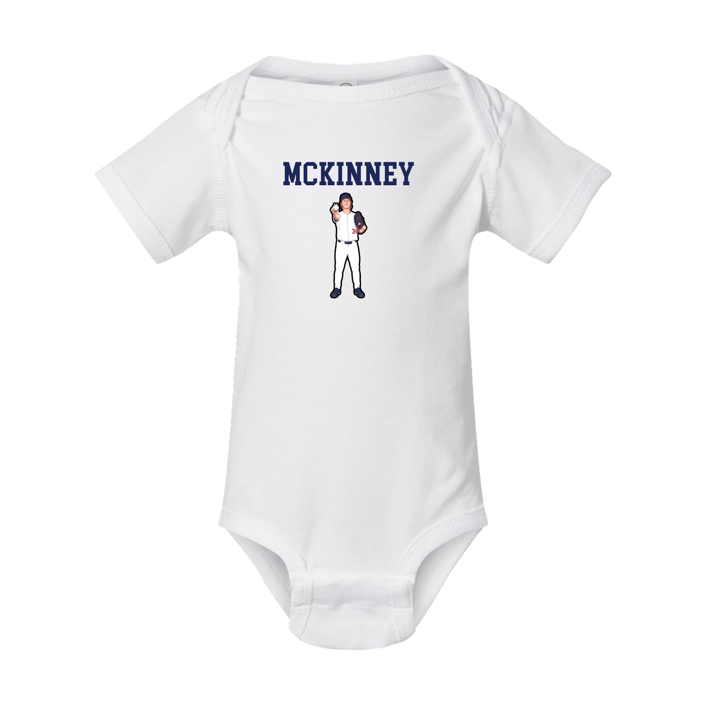 Baby Onesie — Shirsey in White