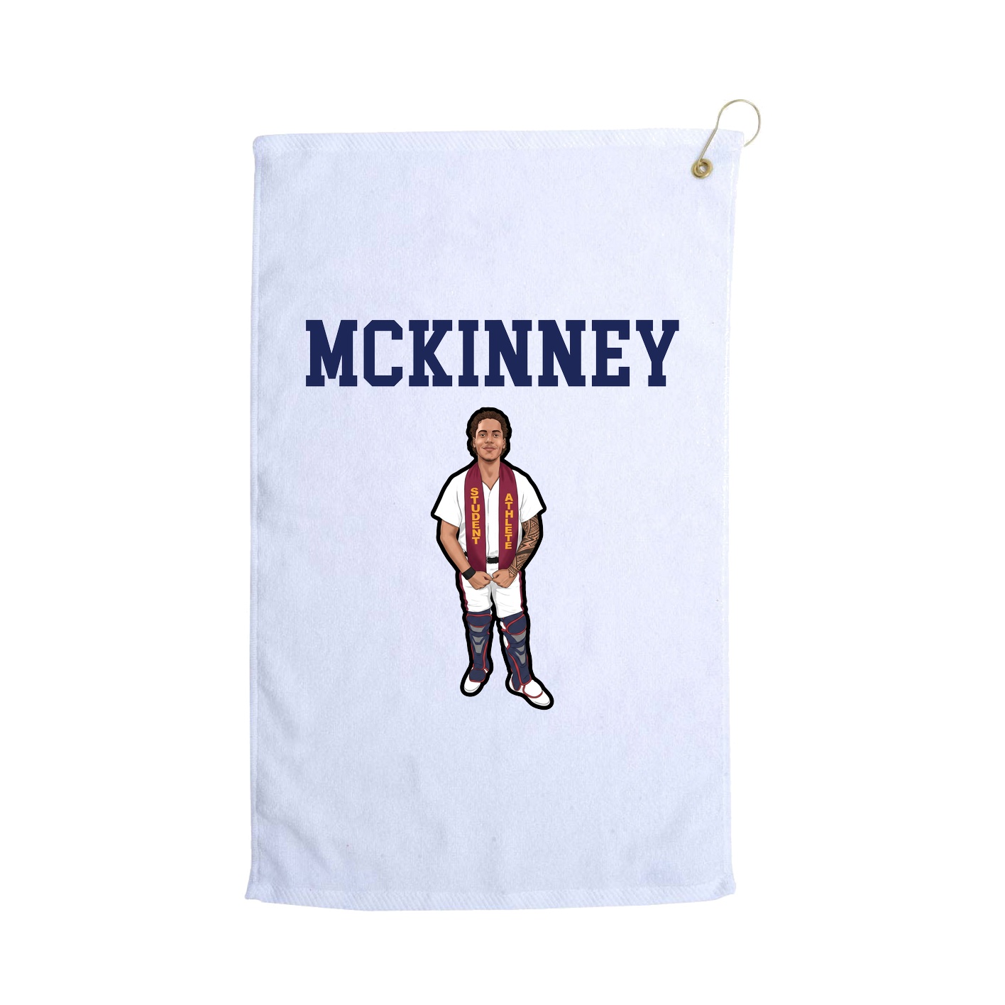 Golf Towel — Shirsey in White