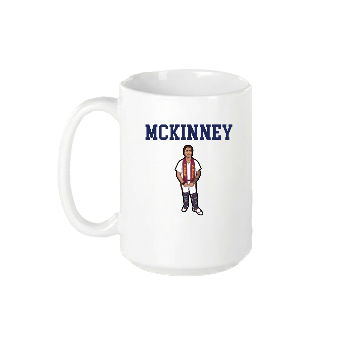 15oz Coffee Mug — Shirsey in White