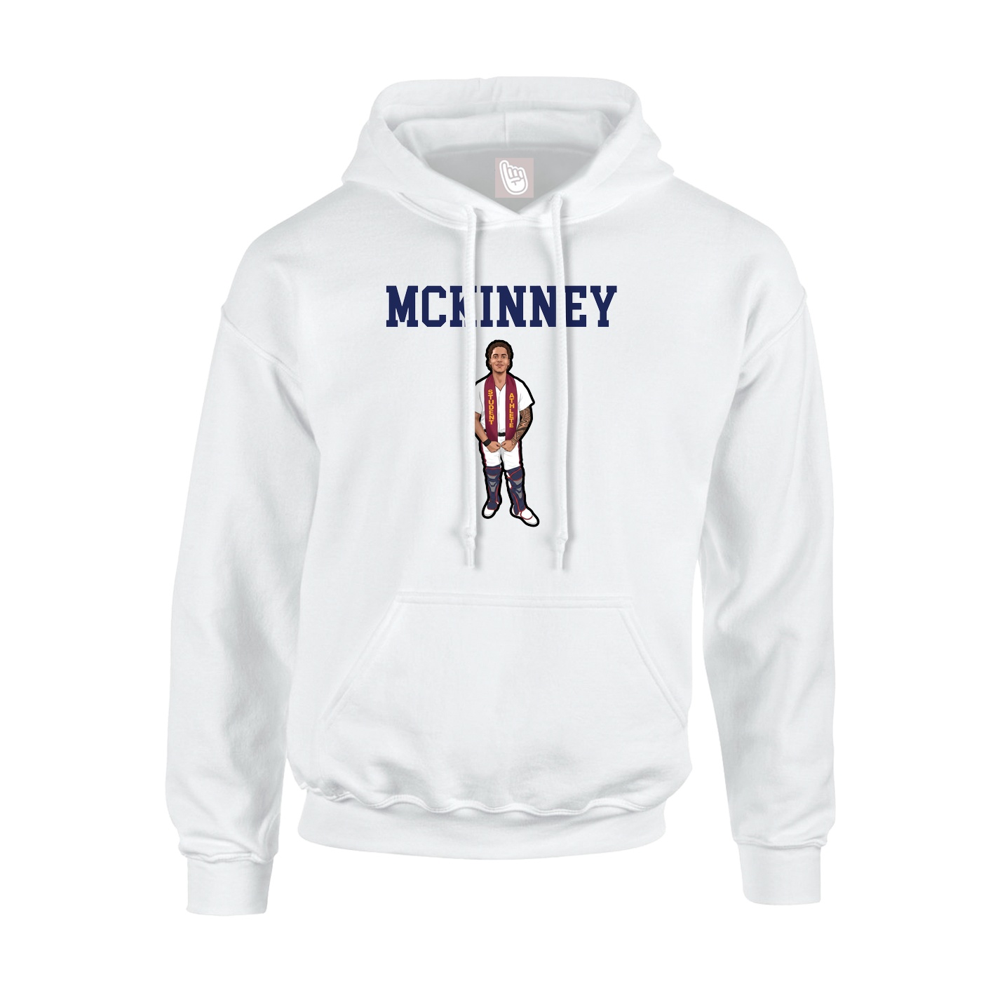 Youth Hoodie — Shirsey in White