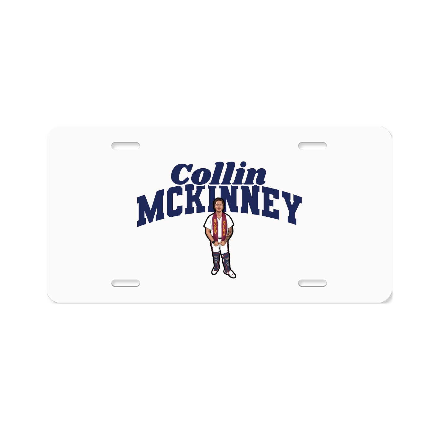 License Plate — Signature Arch in Classic