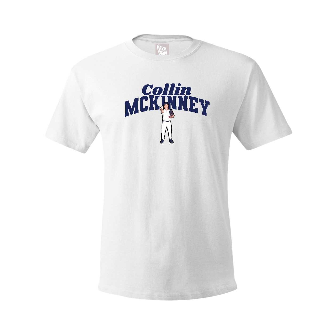 Tee — Signature Arch in White