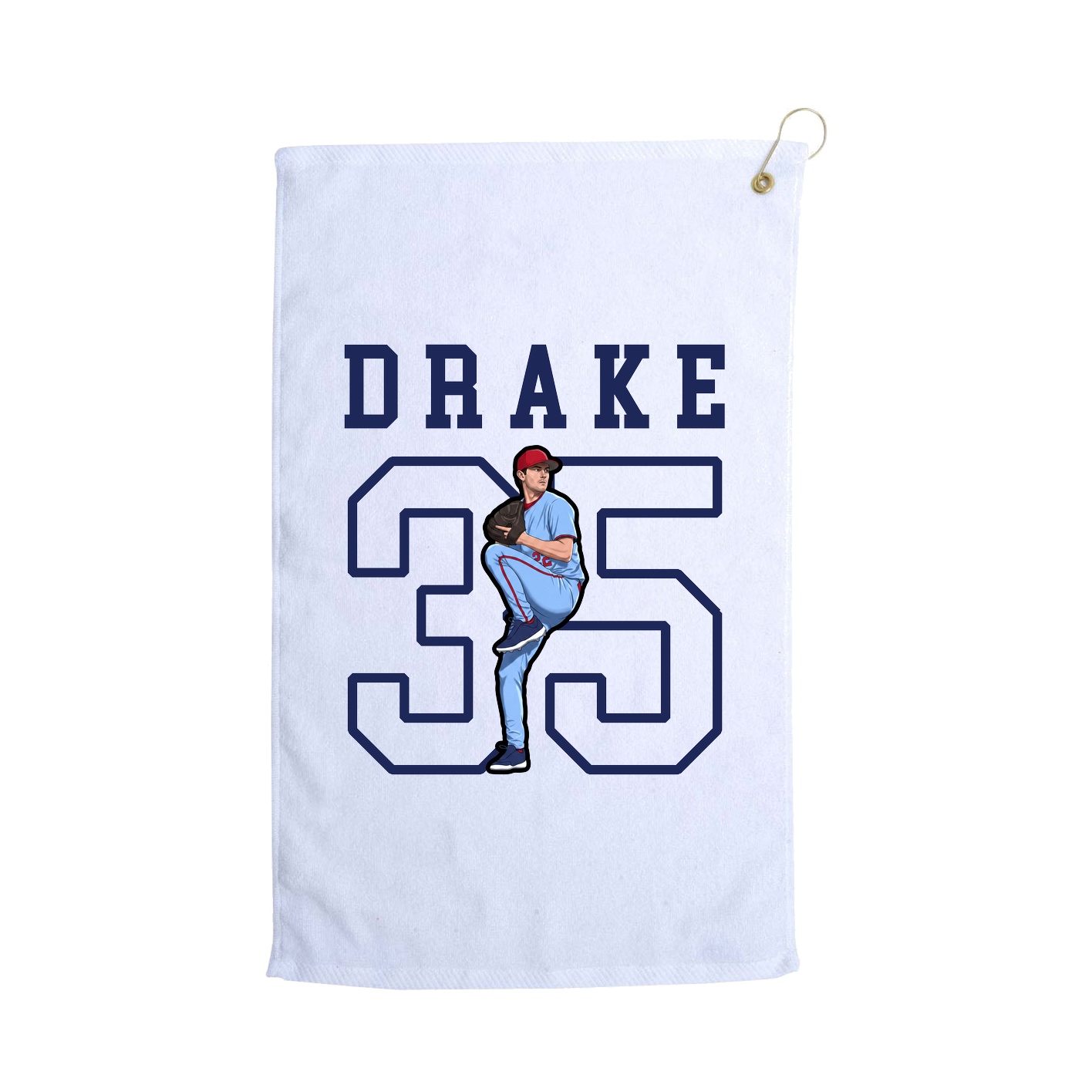 Golf Towel — Shirsey in White