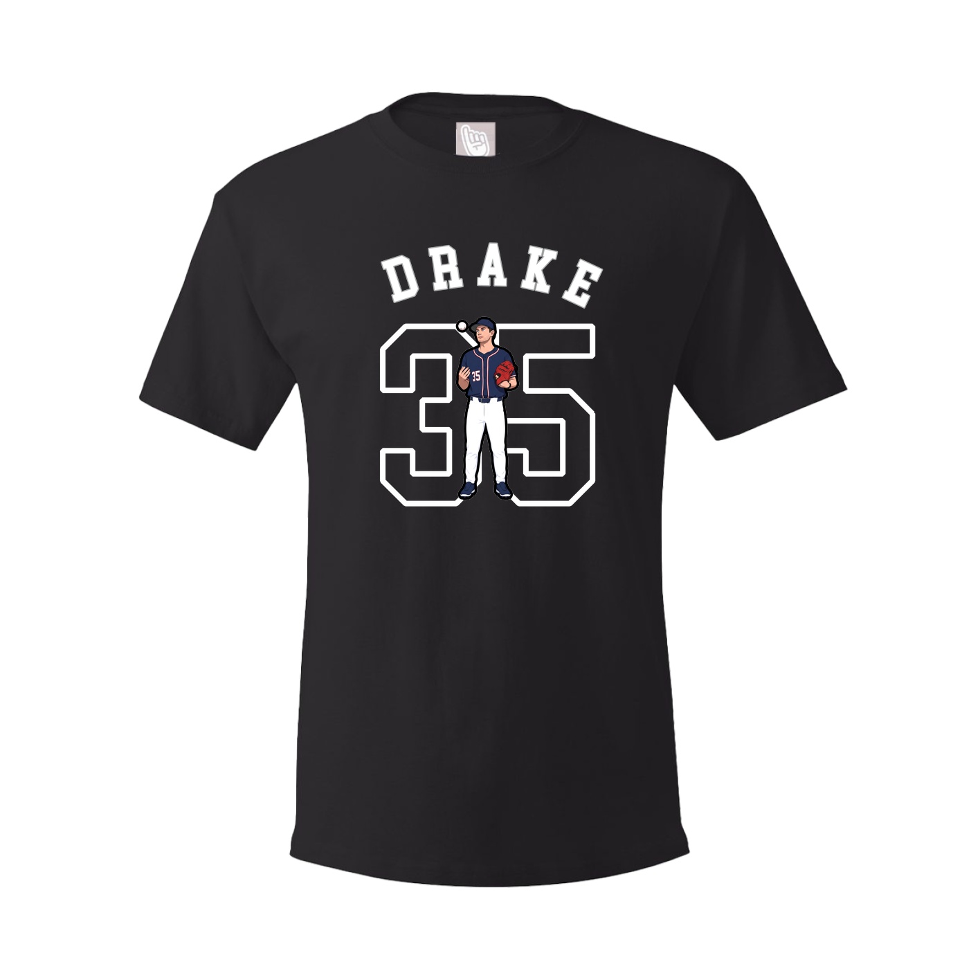 Youth Tee — Shirsey Arch in Black
