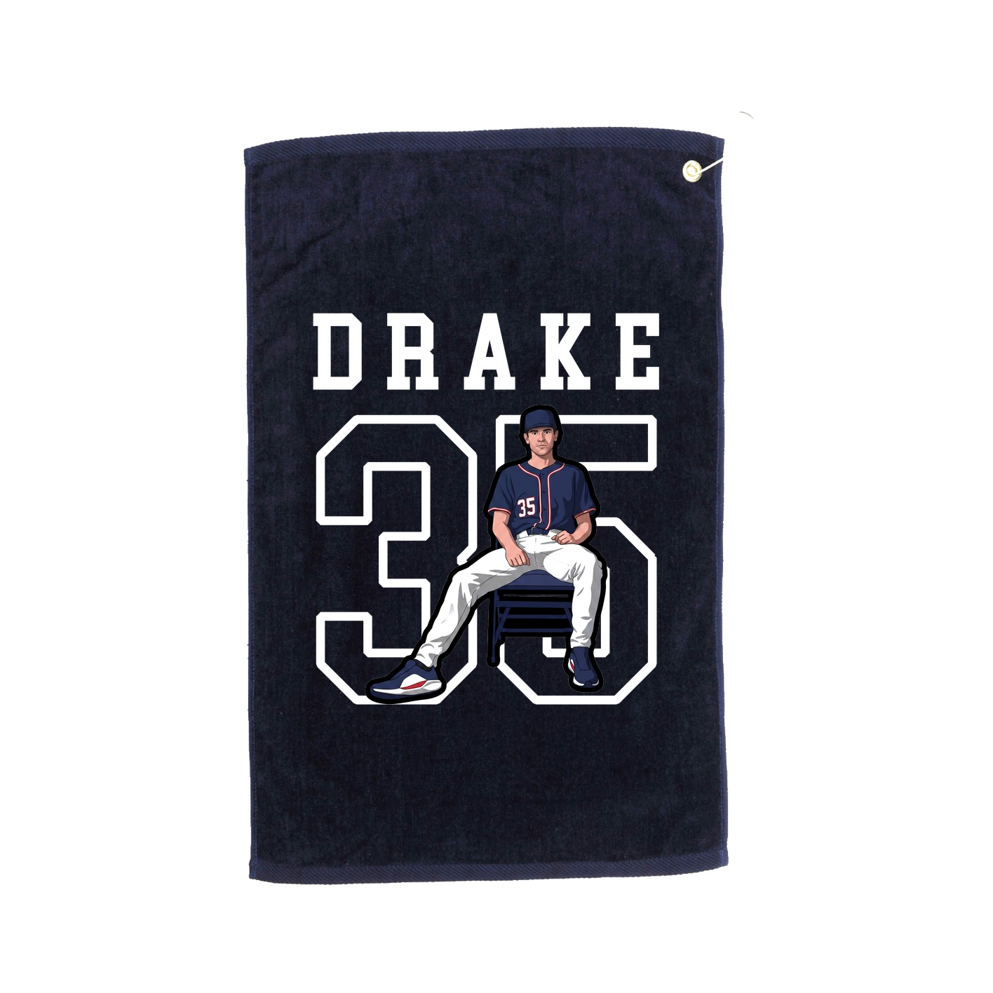 Golf Towel — Shirsey in Navy