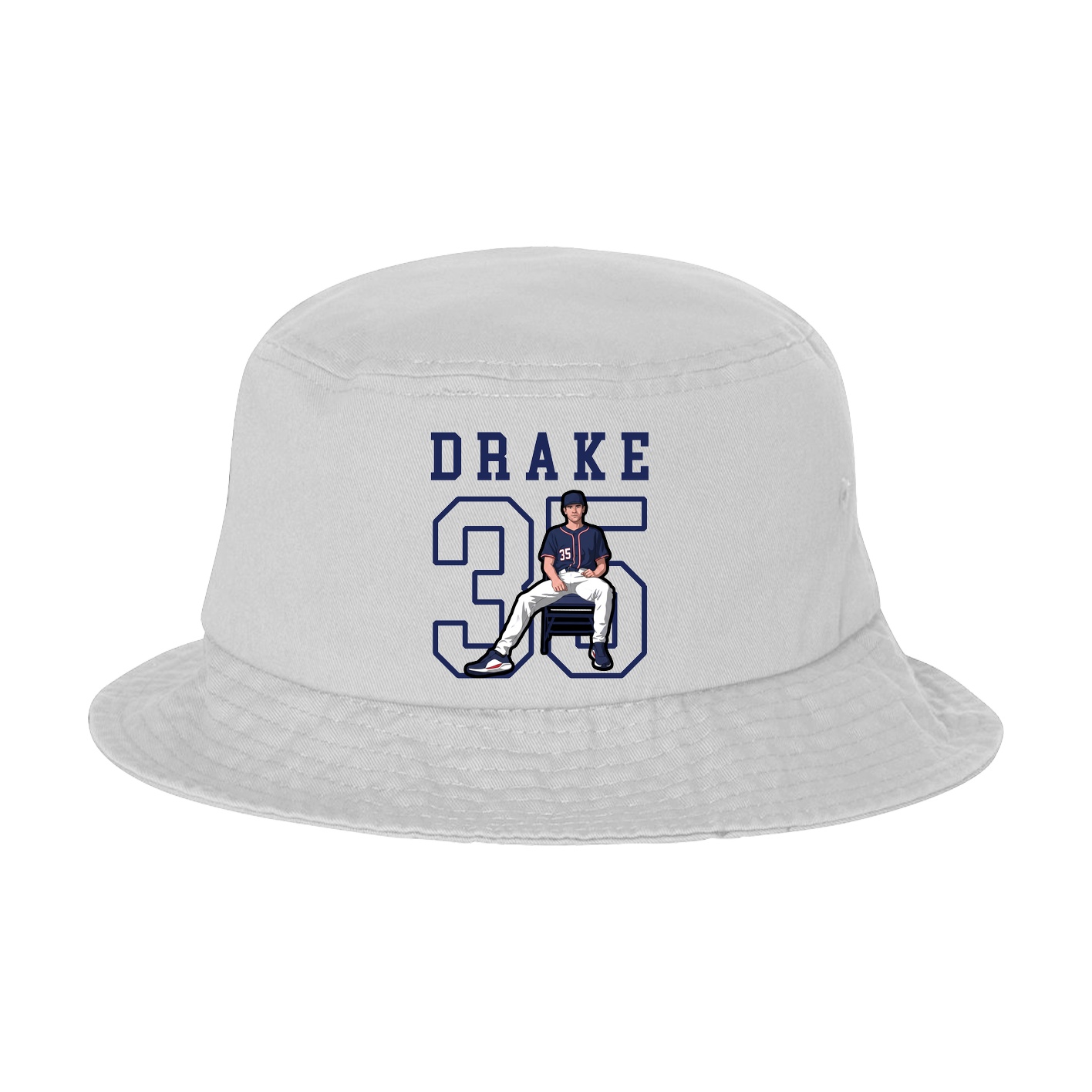 Bucket Cap — Shirsey in White
