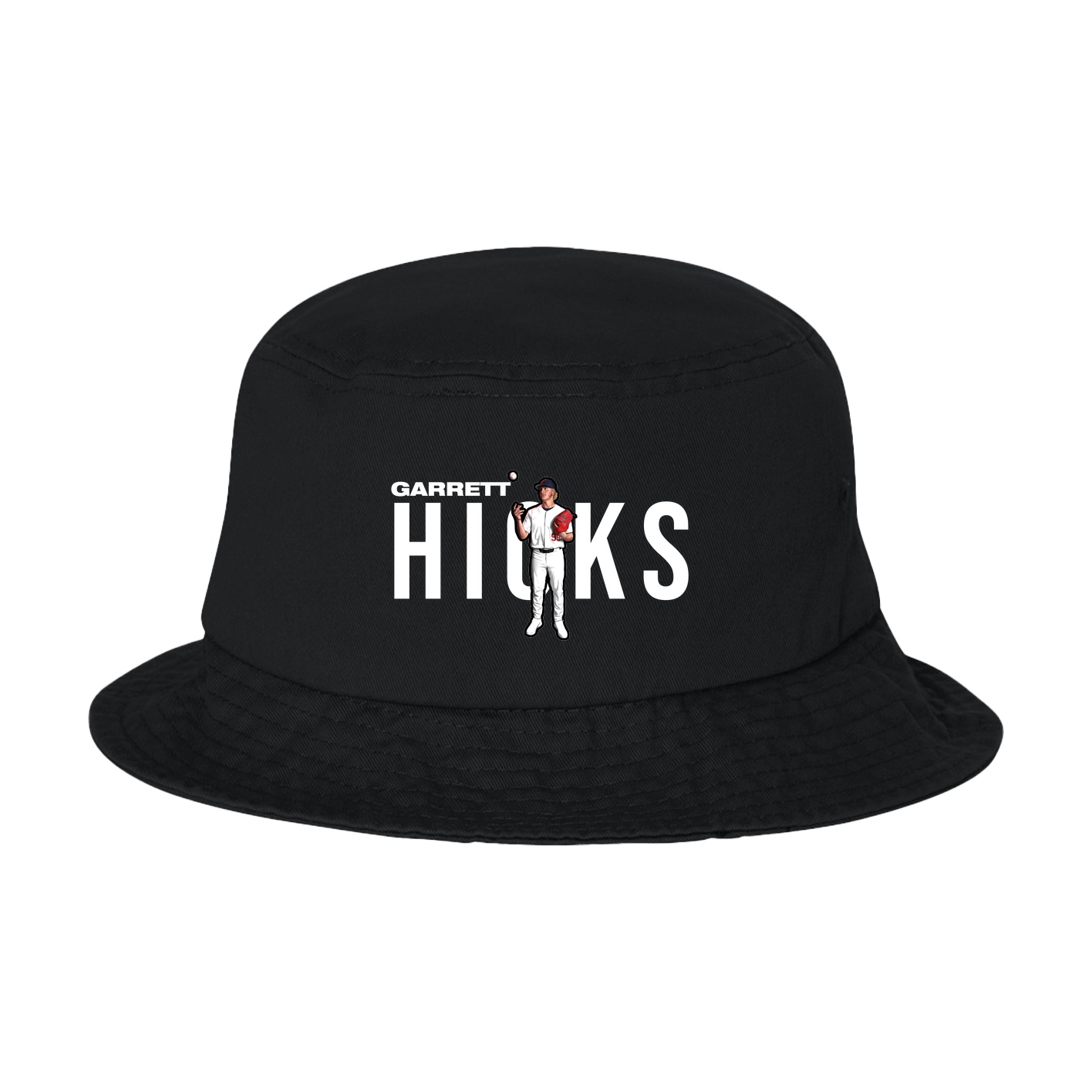 Bucket Cap — Player Name in Black