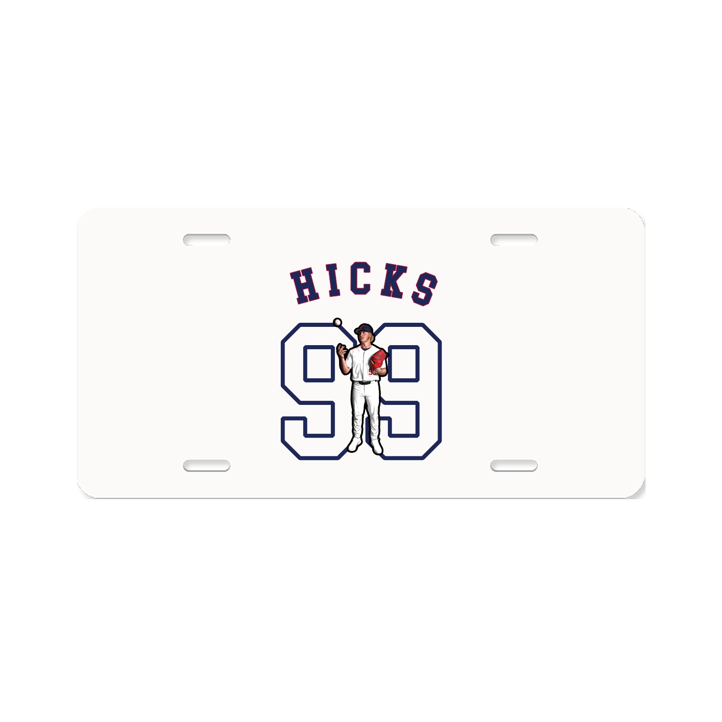 License Plate — Shirsey Arch in Classic