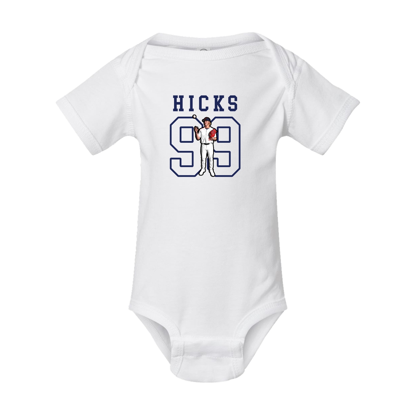 Baby Onesie — Shirsey in White