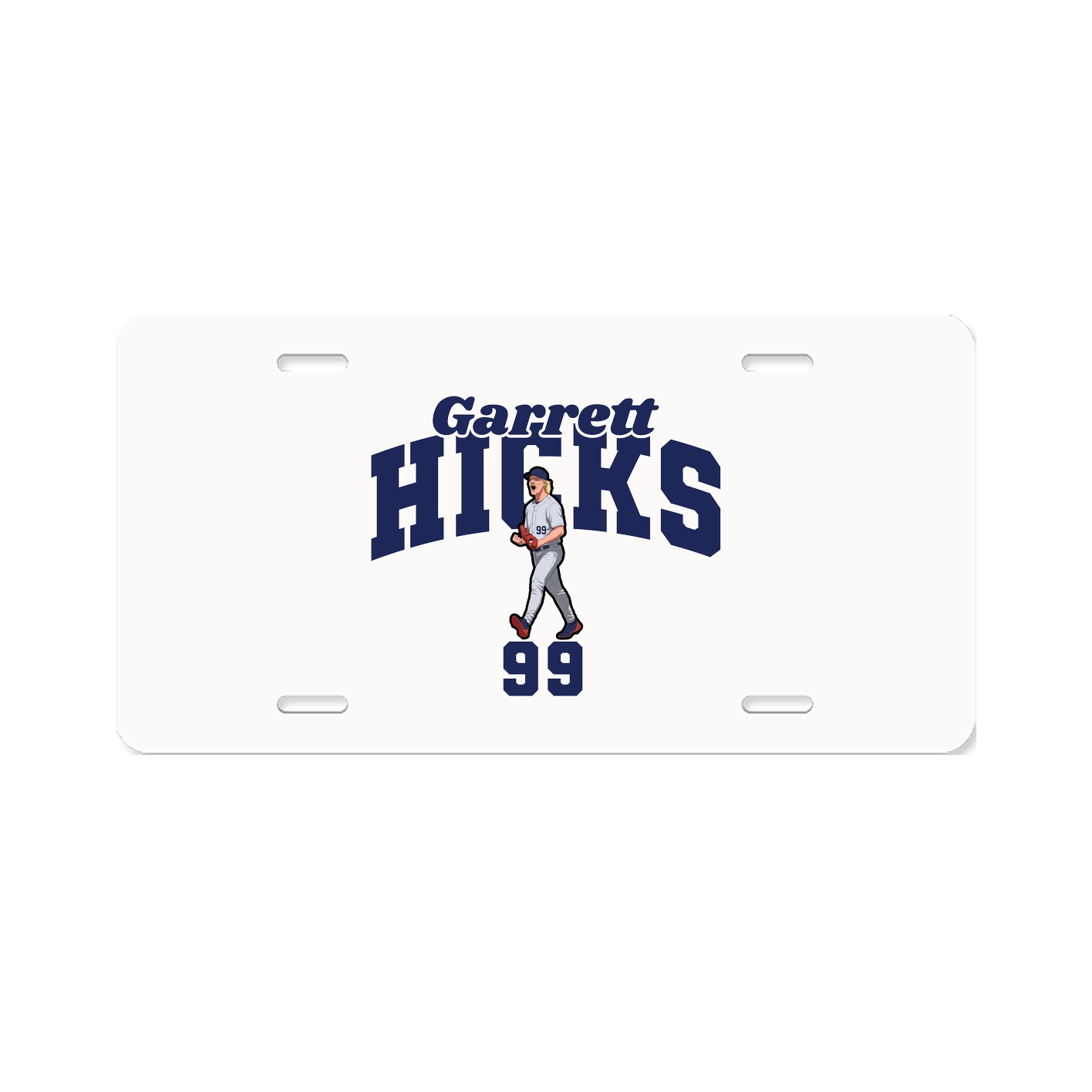 License Plate — Signature Arch in Classic