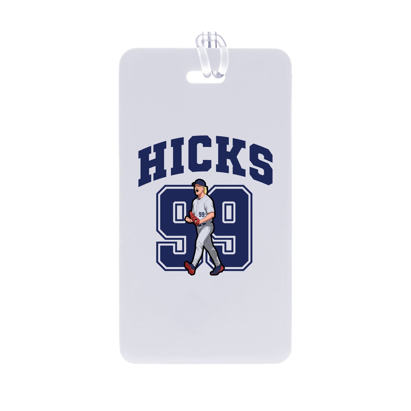 Bag Tag — Number in Classic