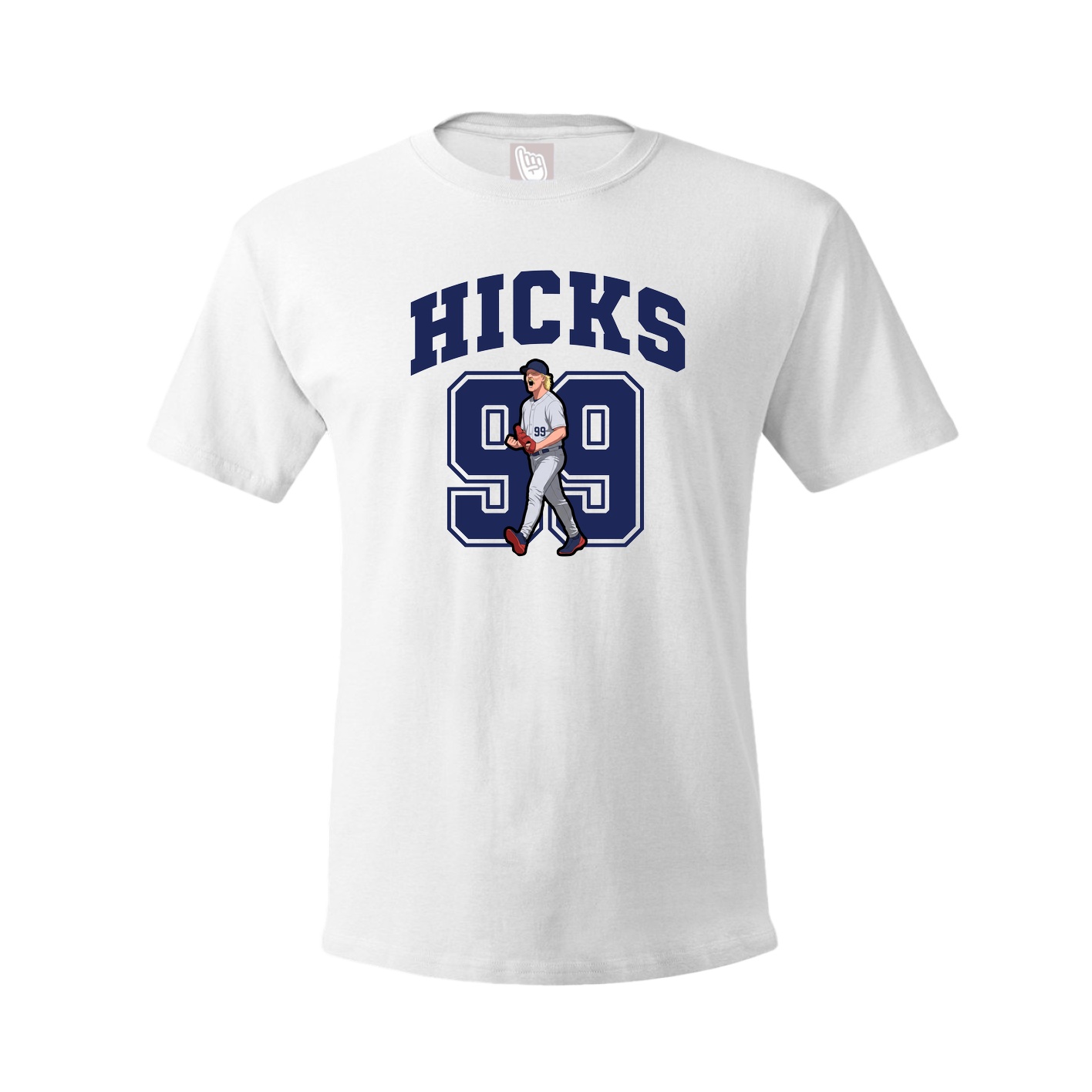 Tee — Number in White