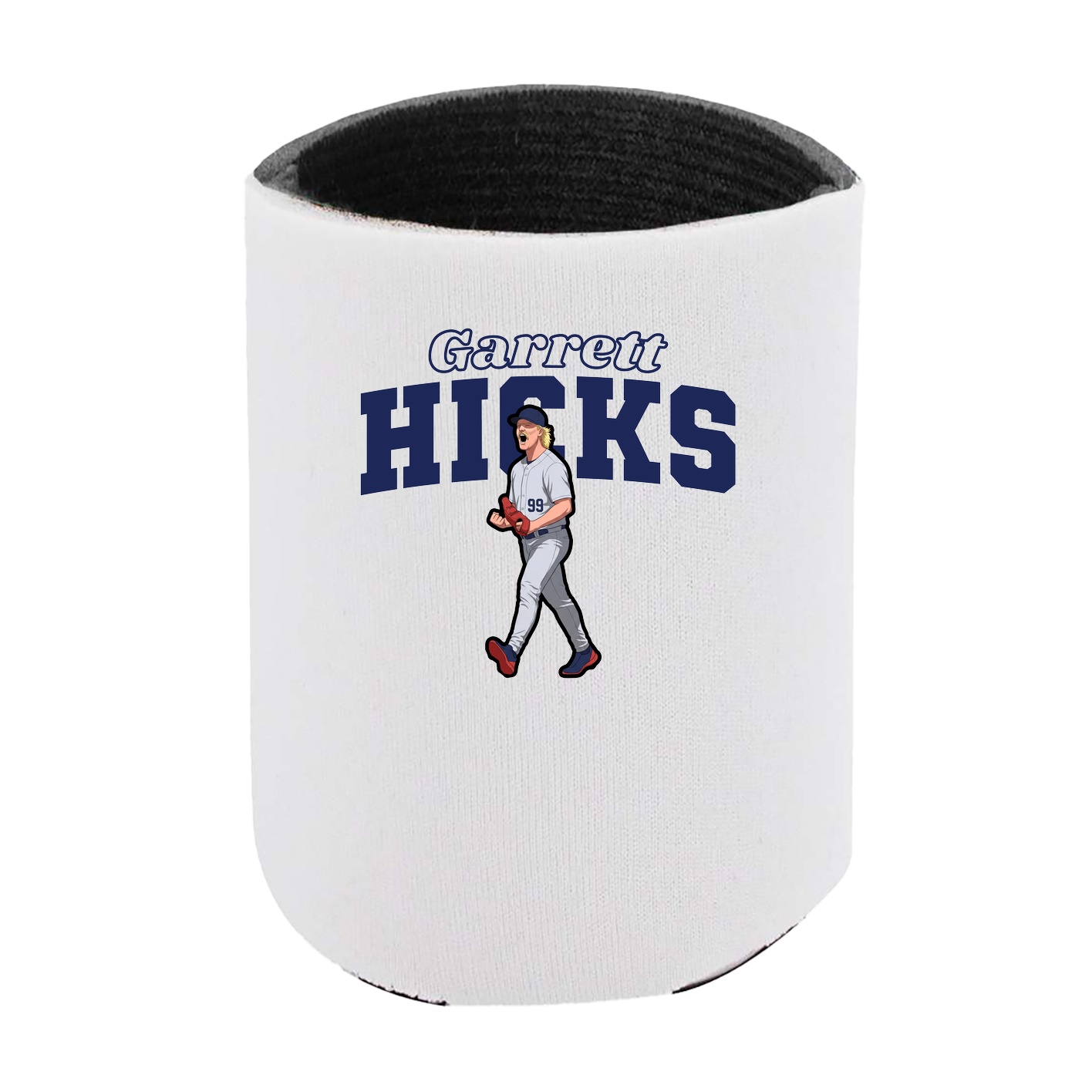 Can Holder — Name Arch in White