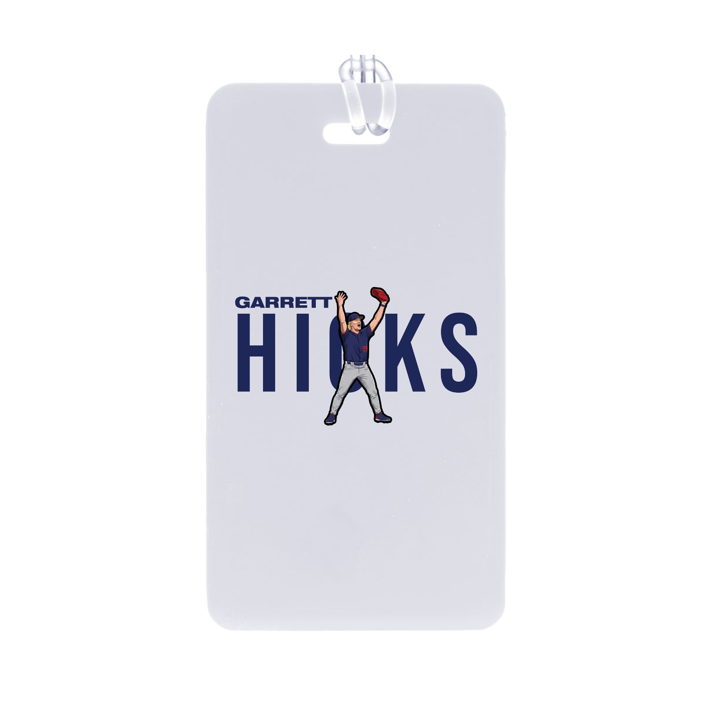 Bag Tag — Player Name in Classic