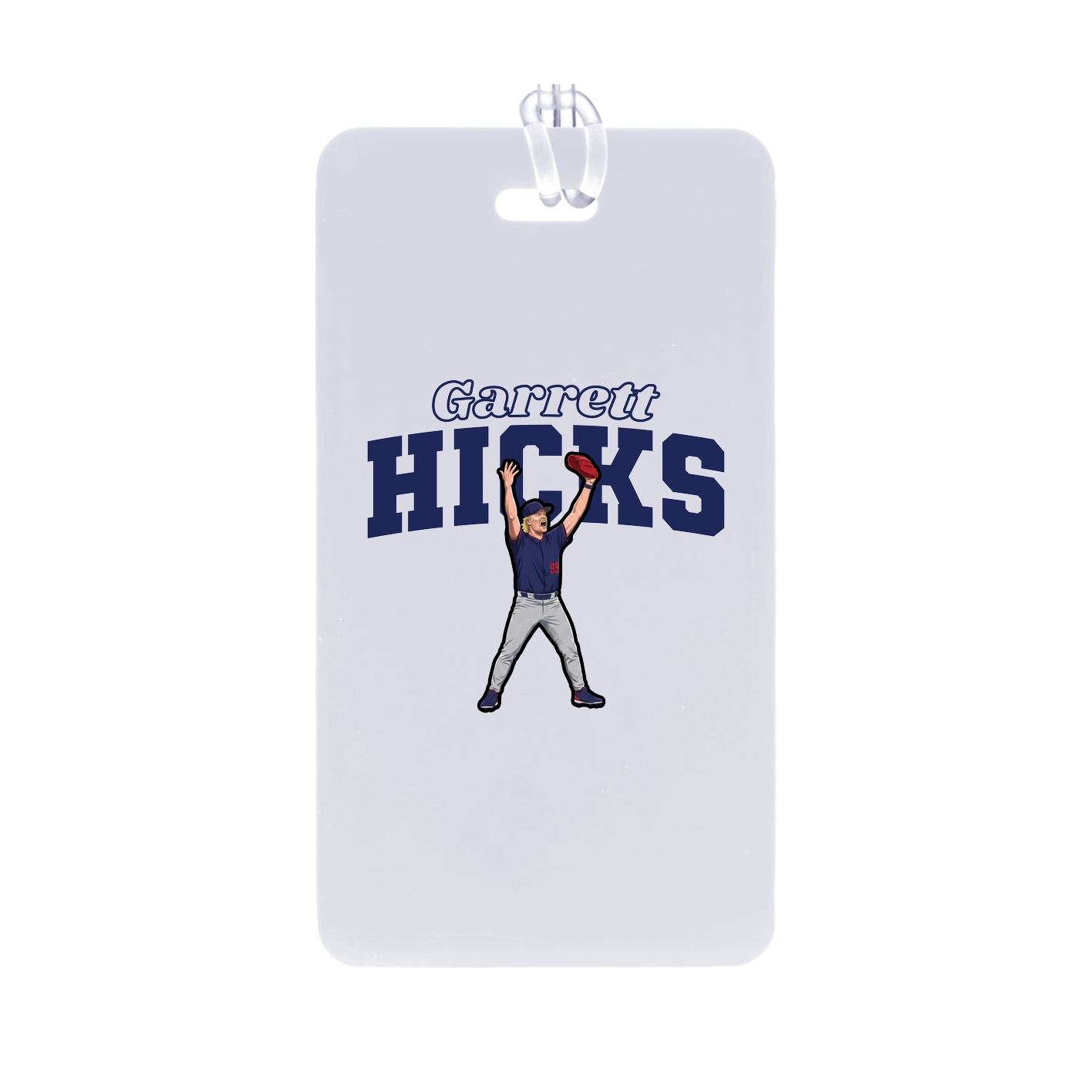 Bag Tag — Name Arch in Classic