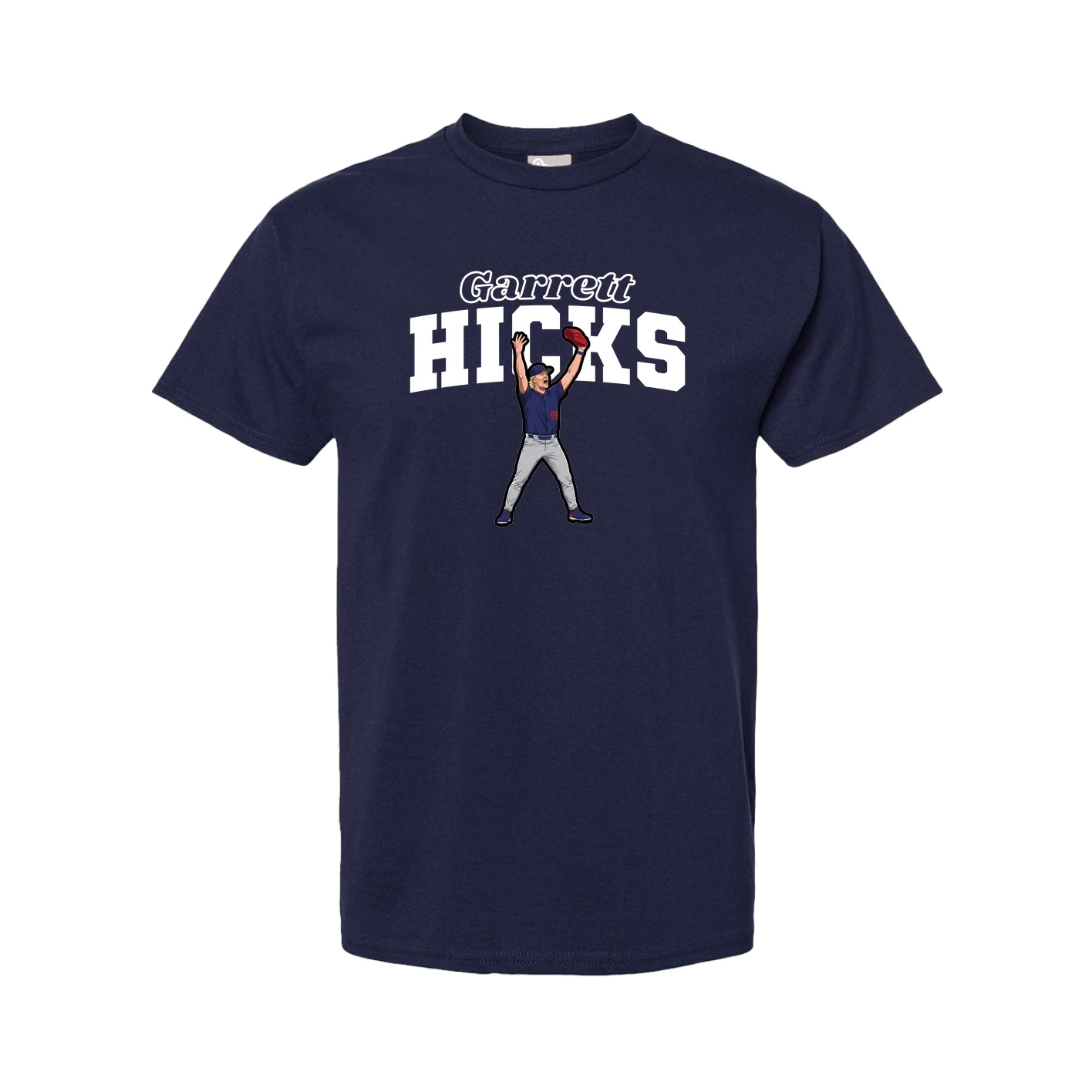Tee — Name Arch in Navy
