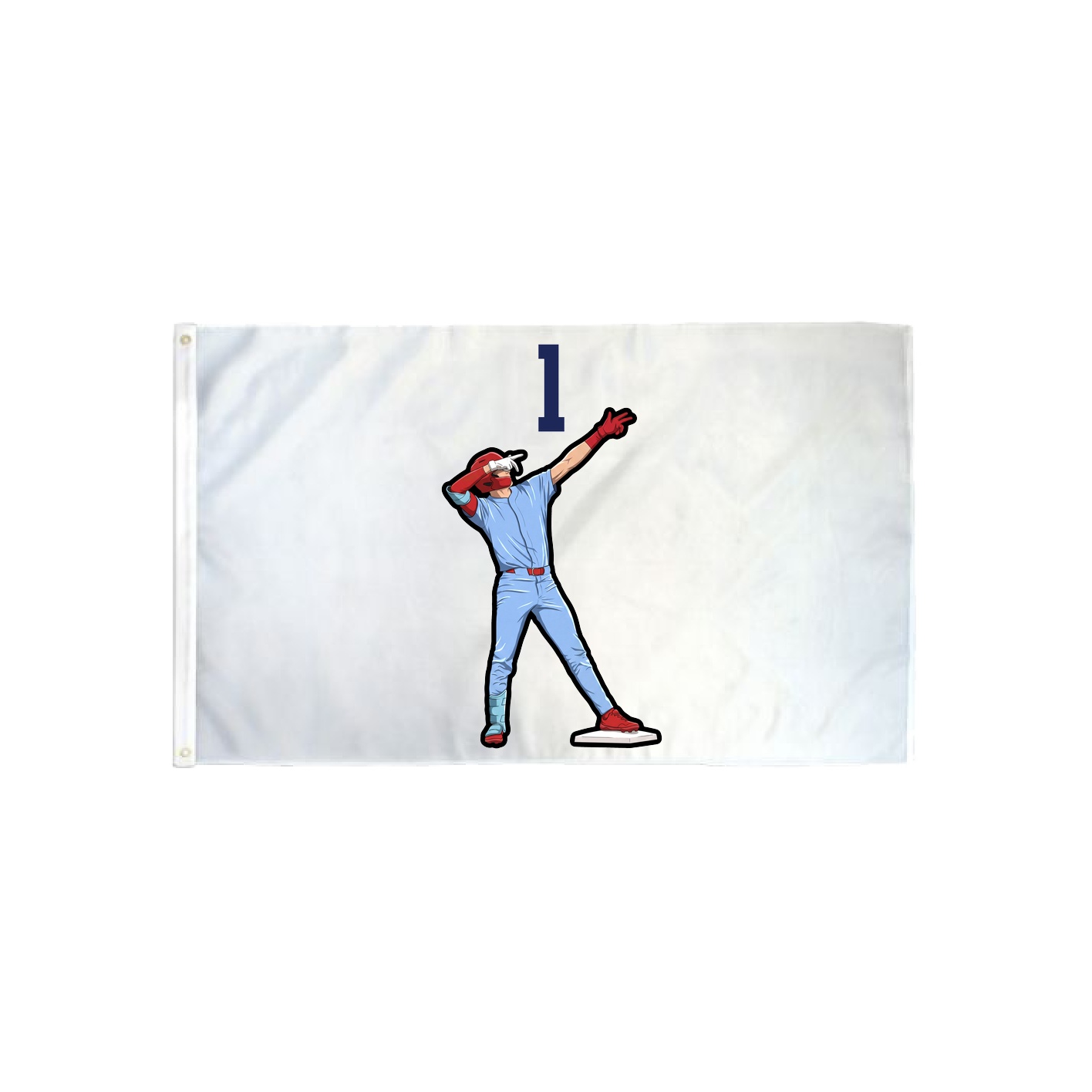 3x5 Flag — Number Top in Classic