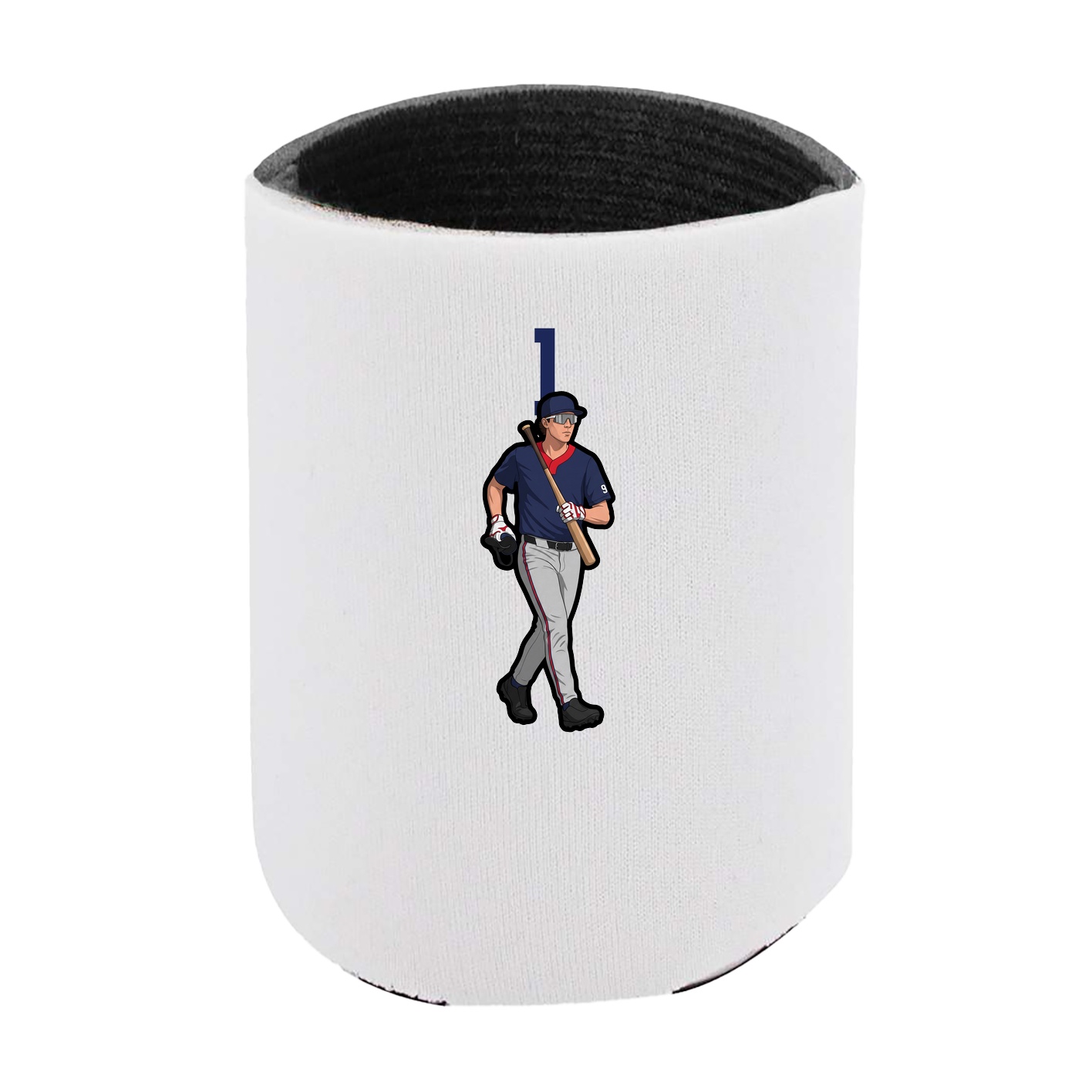 Can Holder — Number Top in White