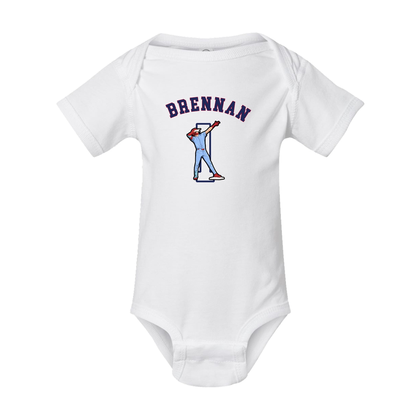 Baby Onesie — Shirsey Arch in White