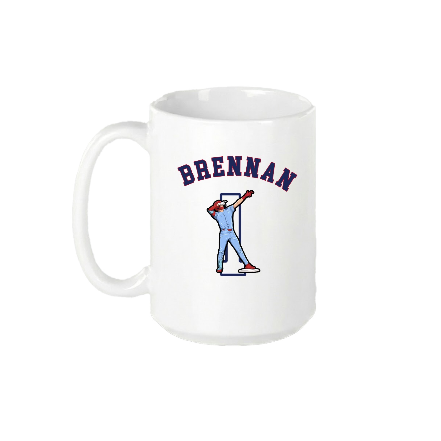 15oz Coffee Mug — Shirsey Arch in White