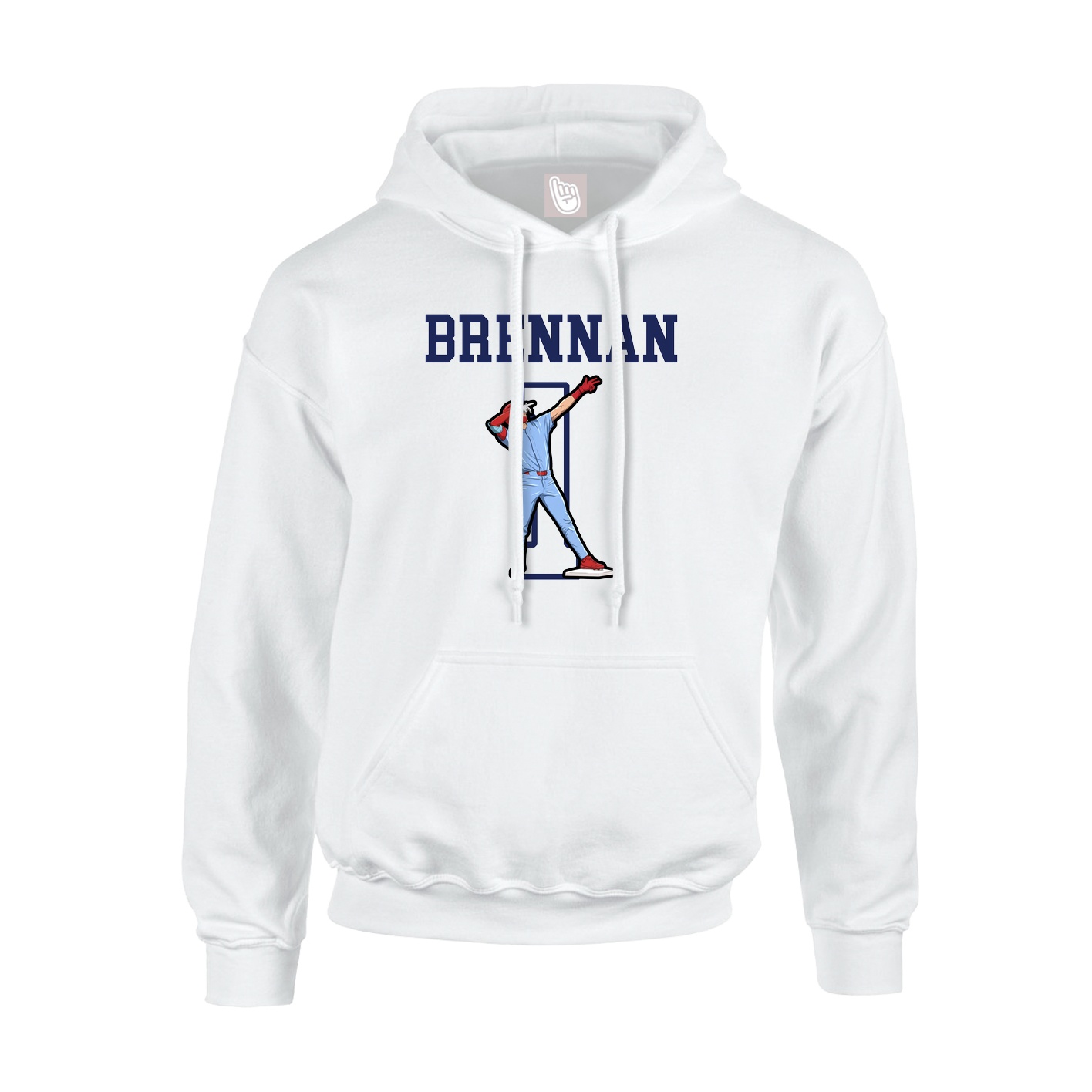 Youth Hoodie — Shirsey in White