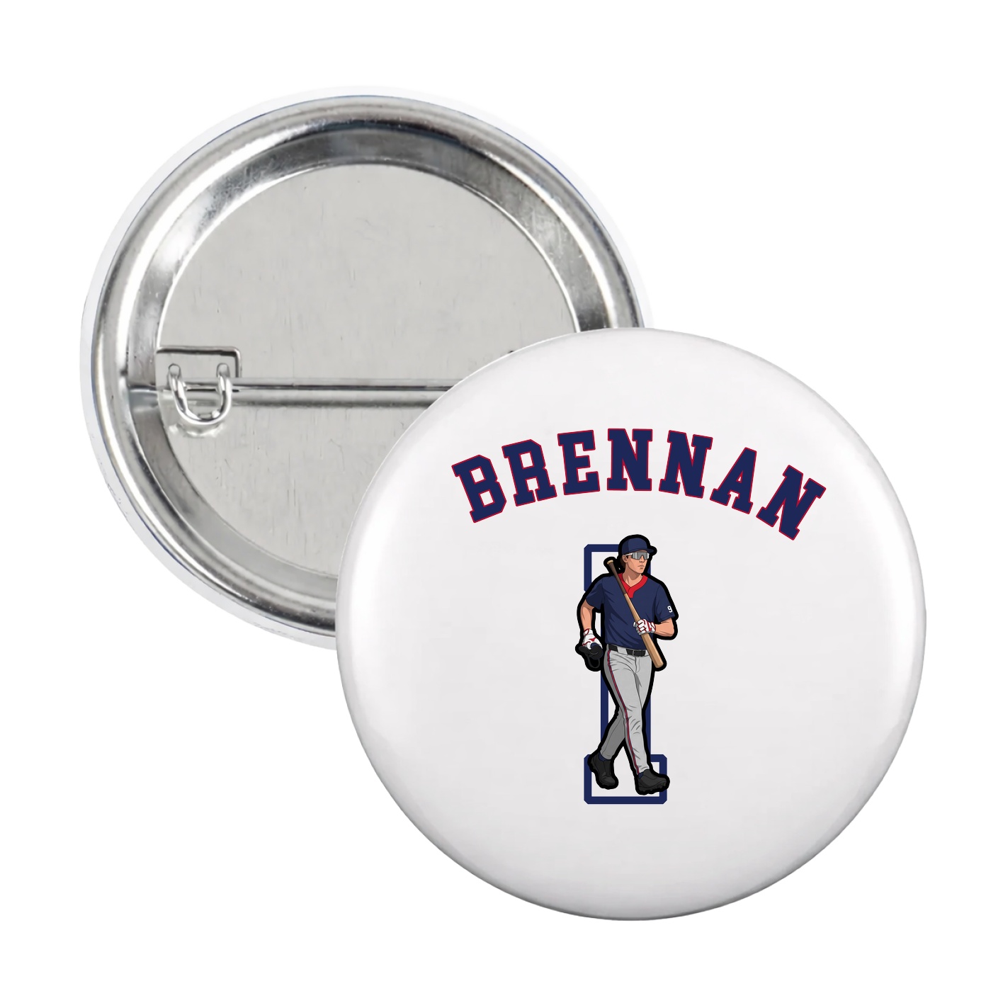 Game Day Button — Shirsey Arch in White