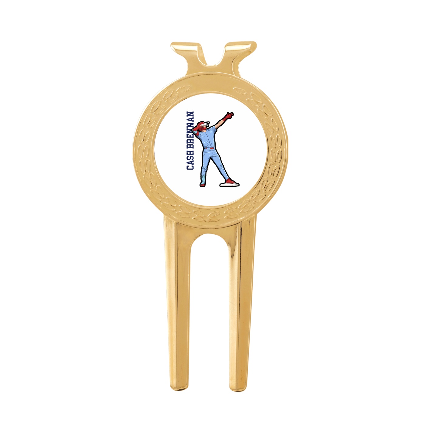 Divot Tool with Ball Marker — Name Vertical in Classic