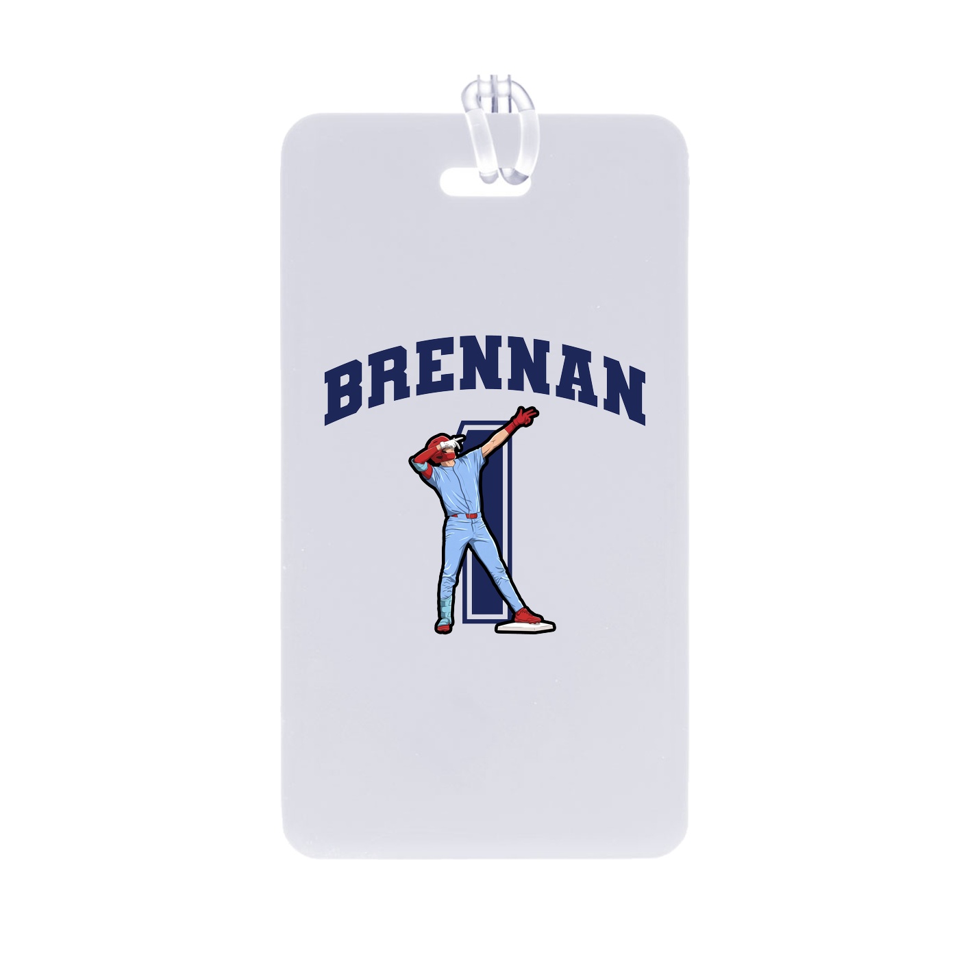 Bag Tag — Number in Classic