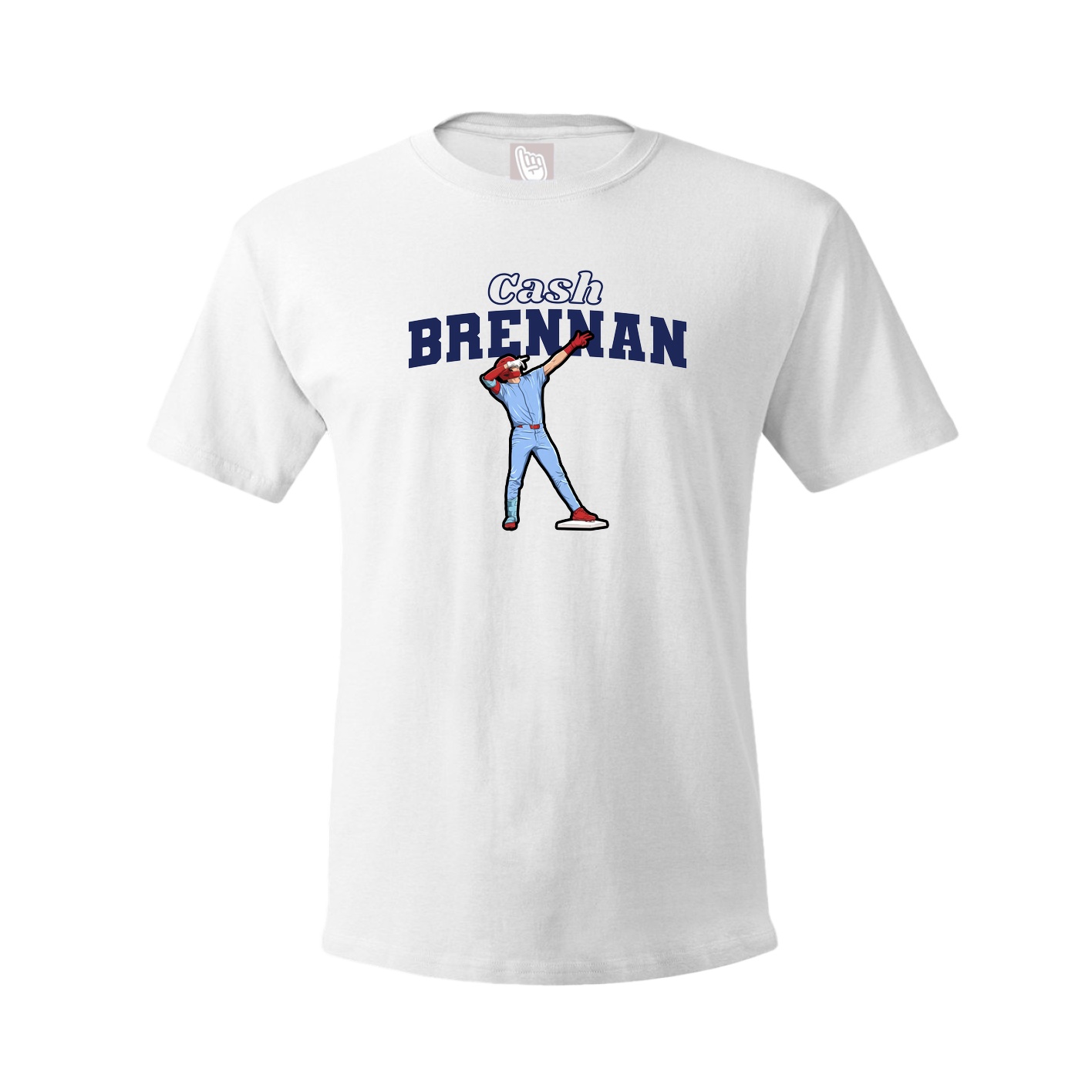 Tee — Name Arch in White