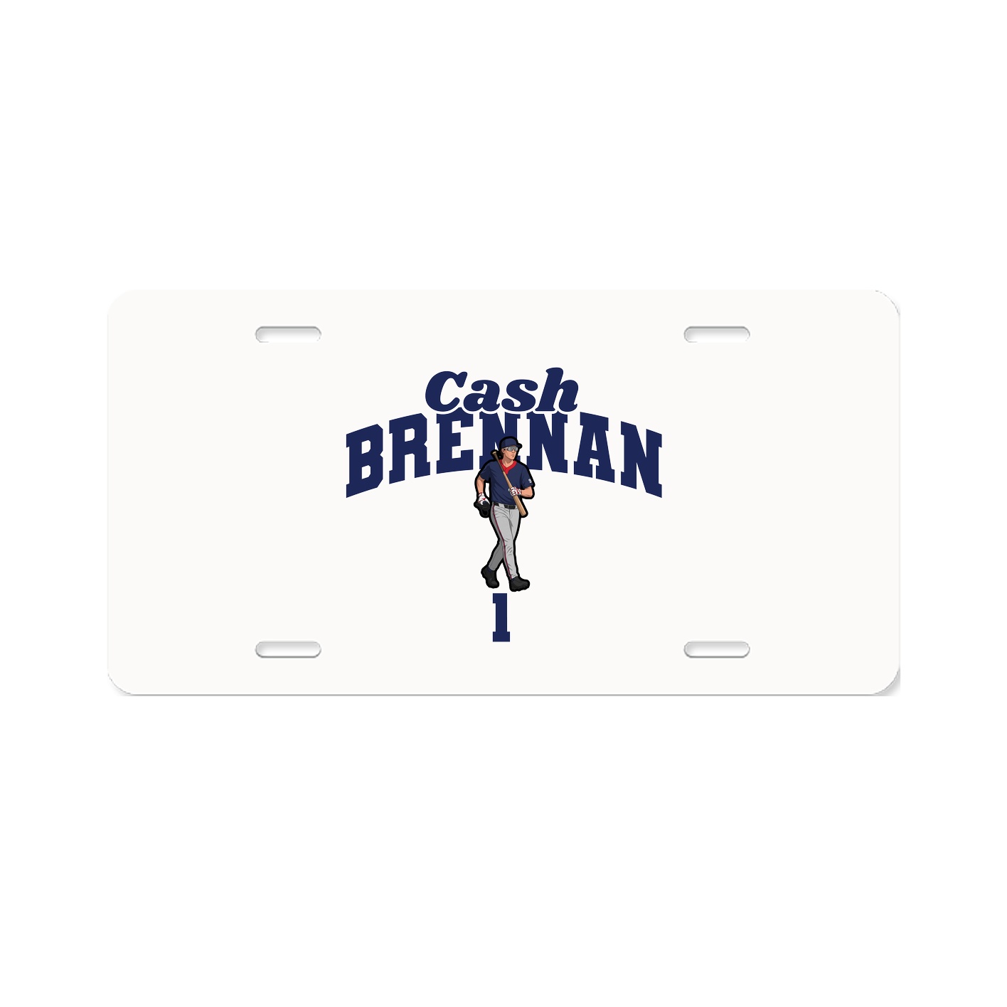 License Plate — Signature Arch in Classic