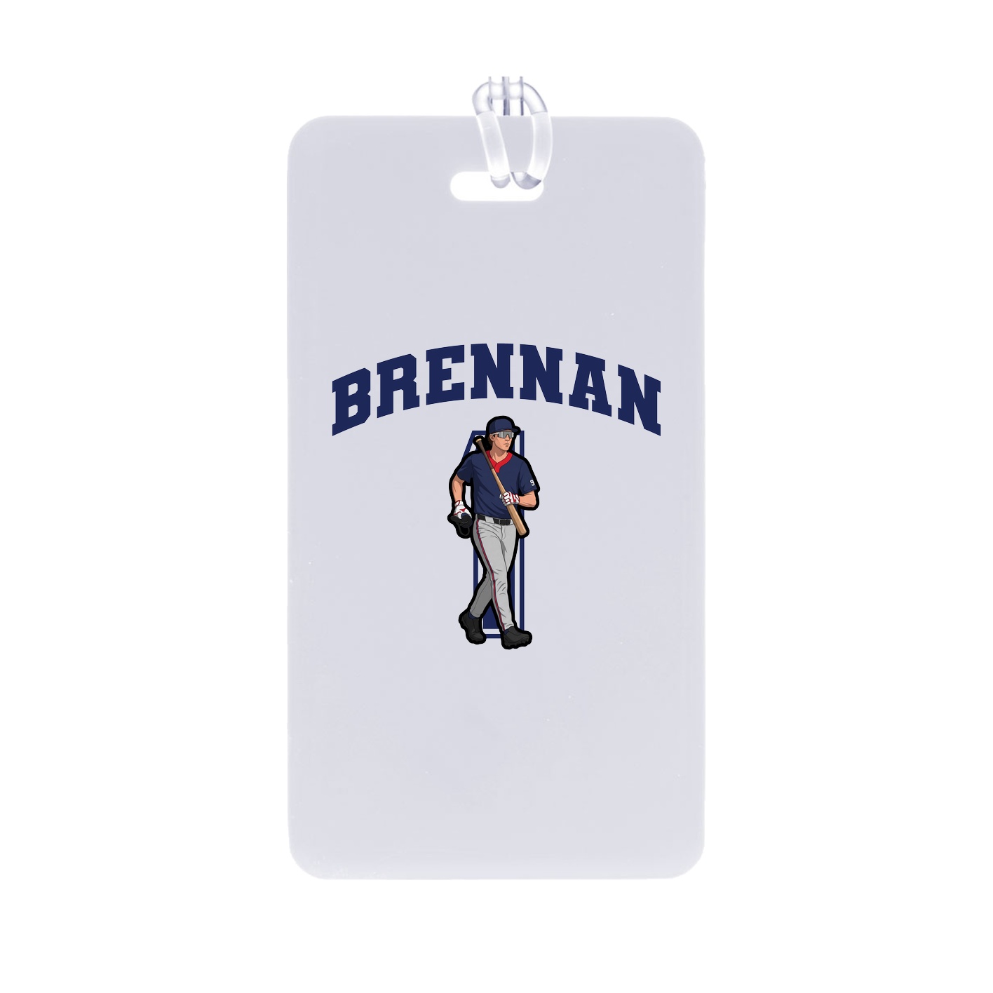 Bag Tag — Number in Classic