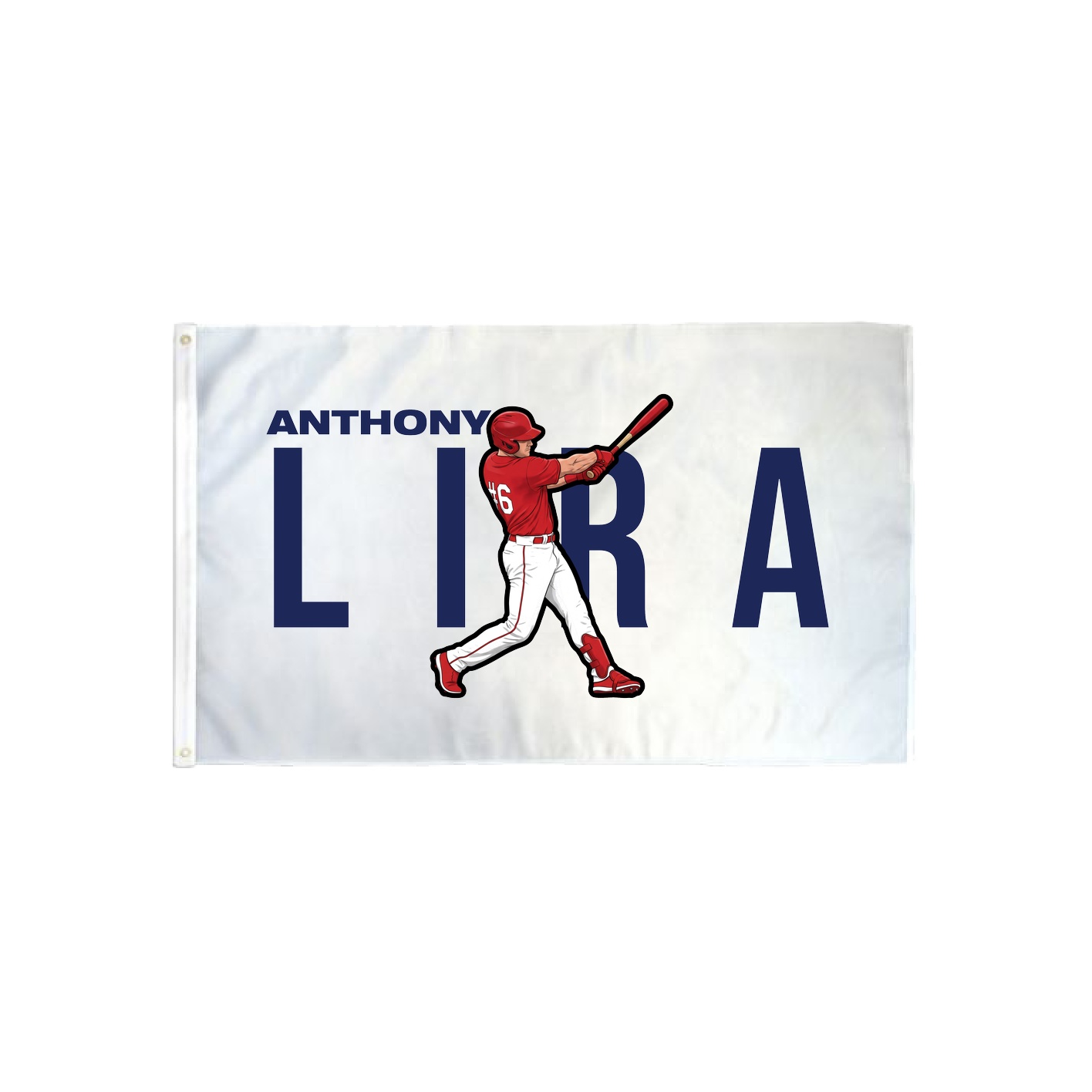 3x5 Flag — Player Name in Classic