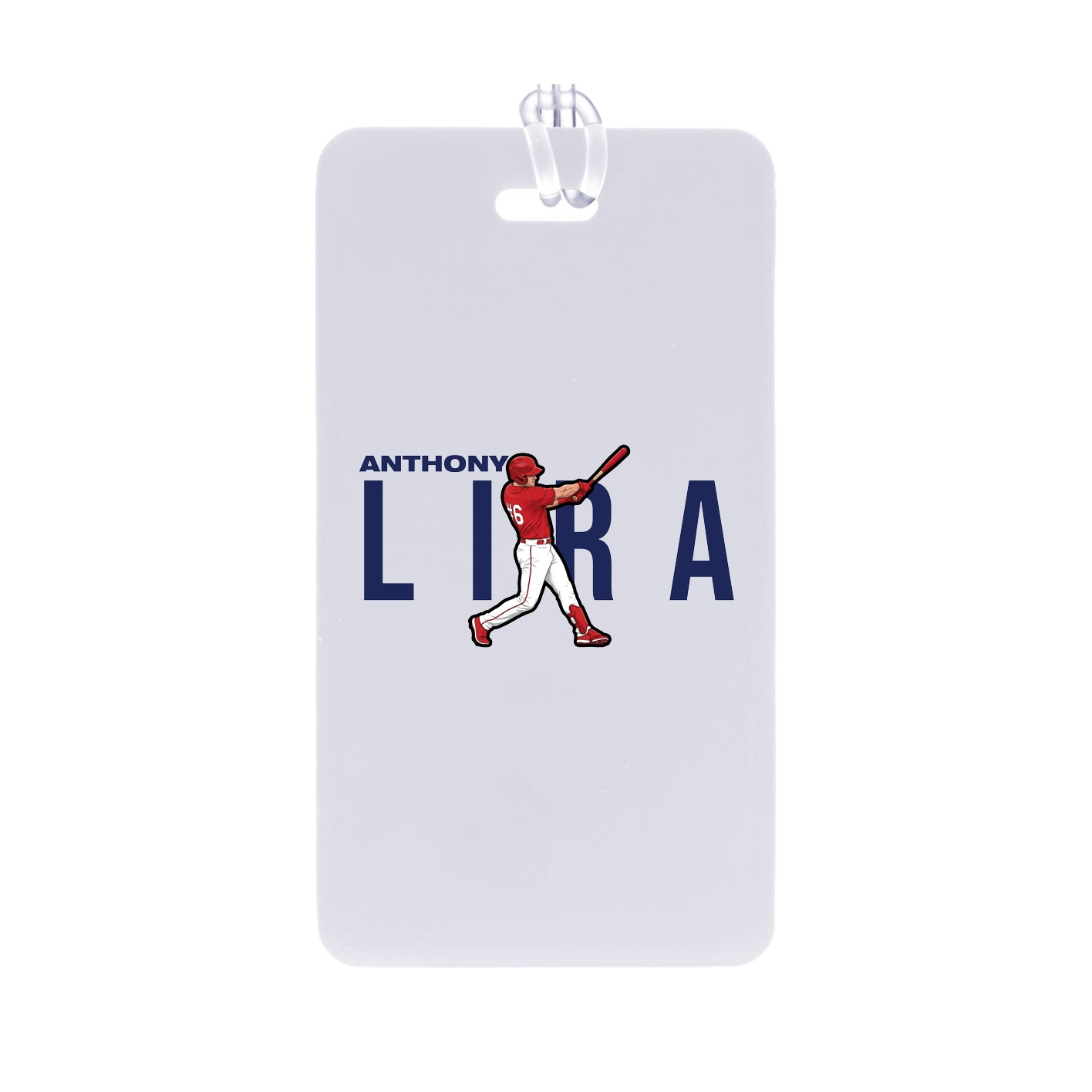 Bag Tag — Player Name in Classic
