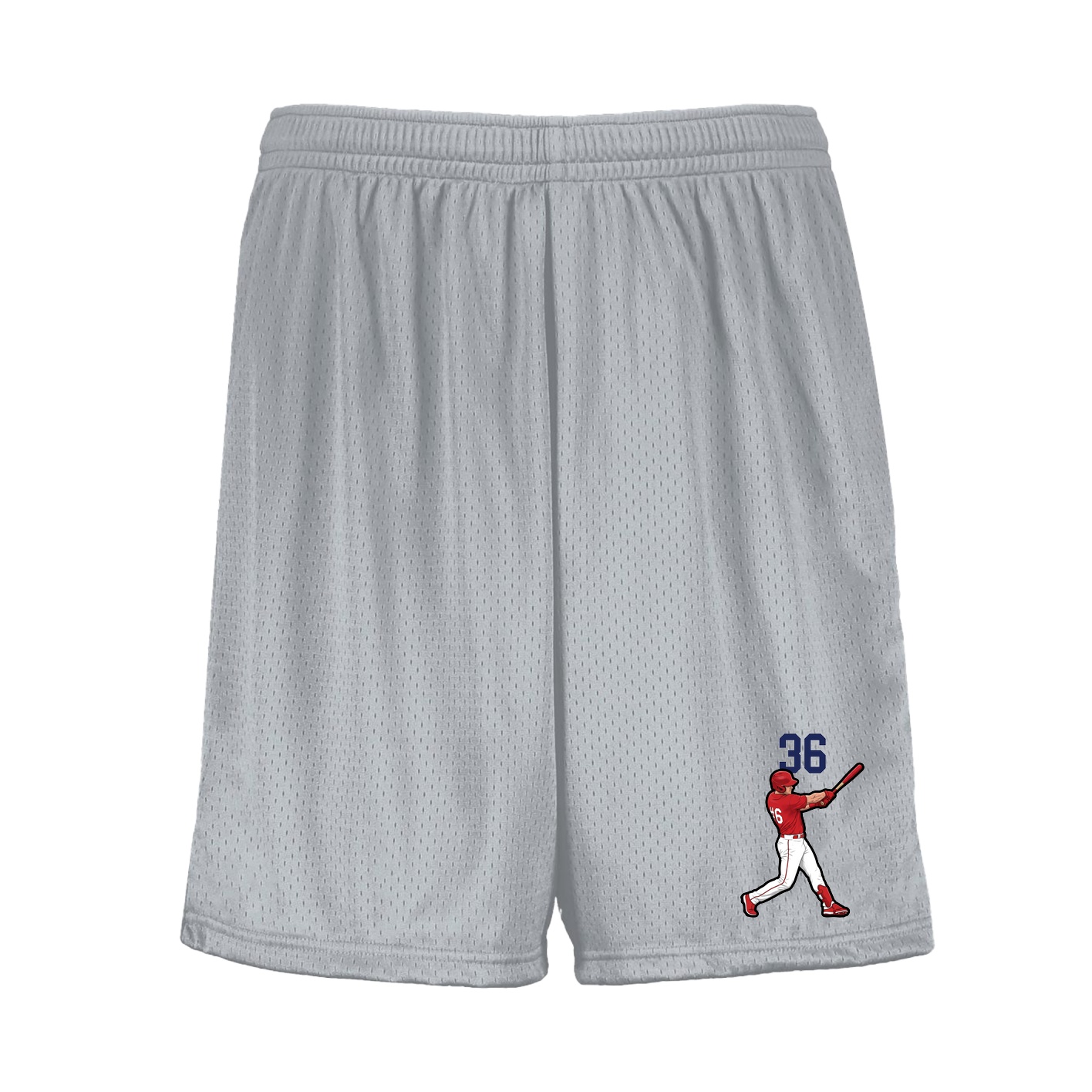 Shorts — Number Top in Silver