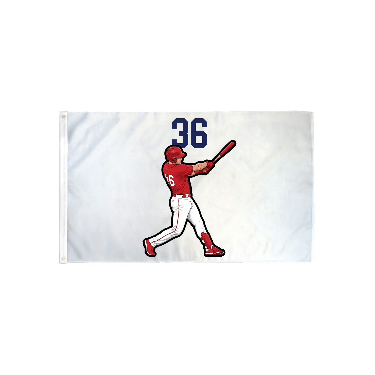 3x5 Flag — Number Top in Classic