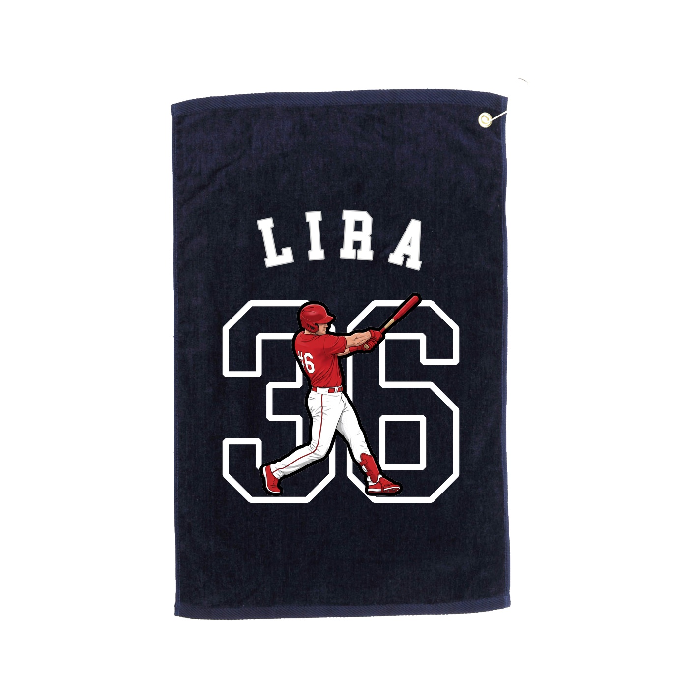 Golf Towel — Shirsey Arch in Navy