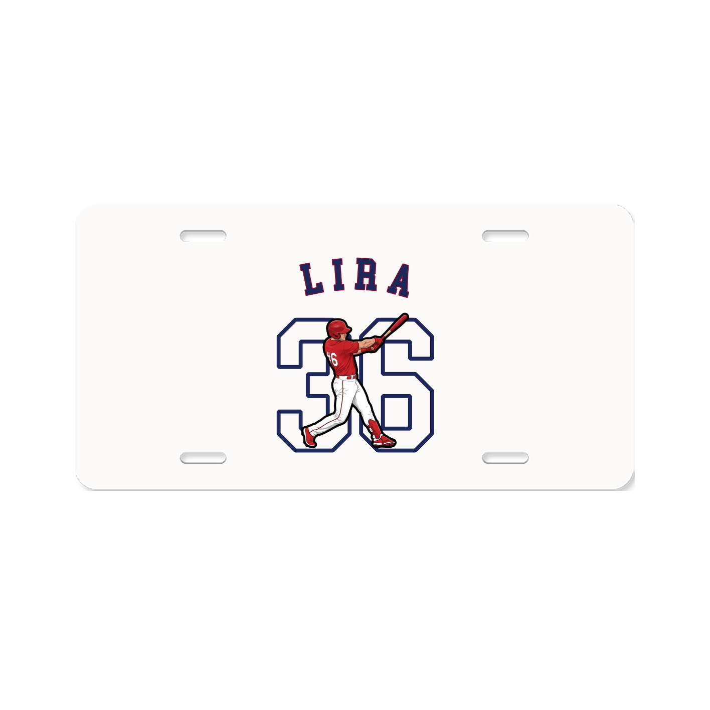 License Plate — Shirsey Arch in Classic