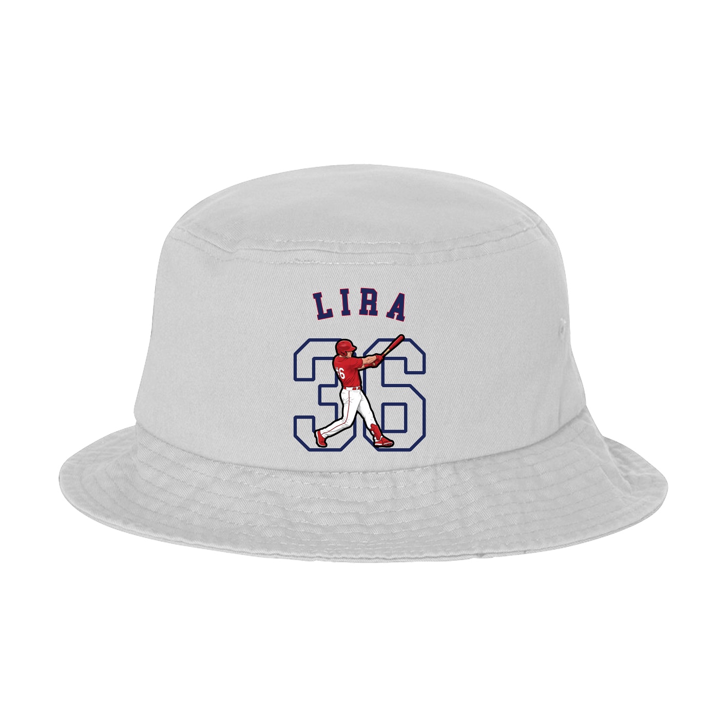 Bucket Cap — Shirsey Arch in White
